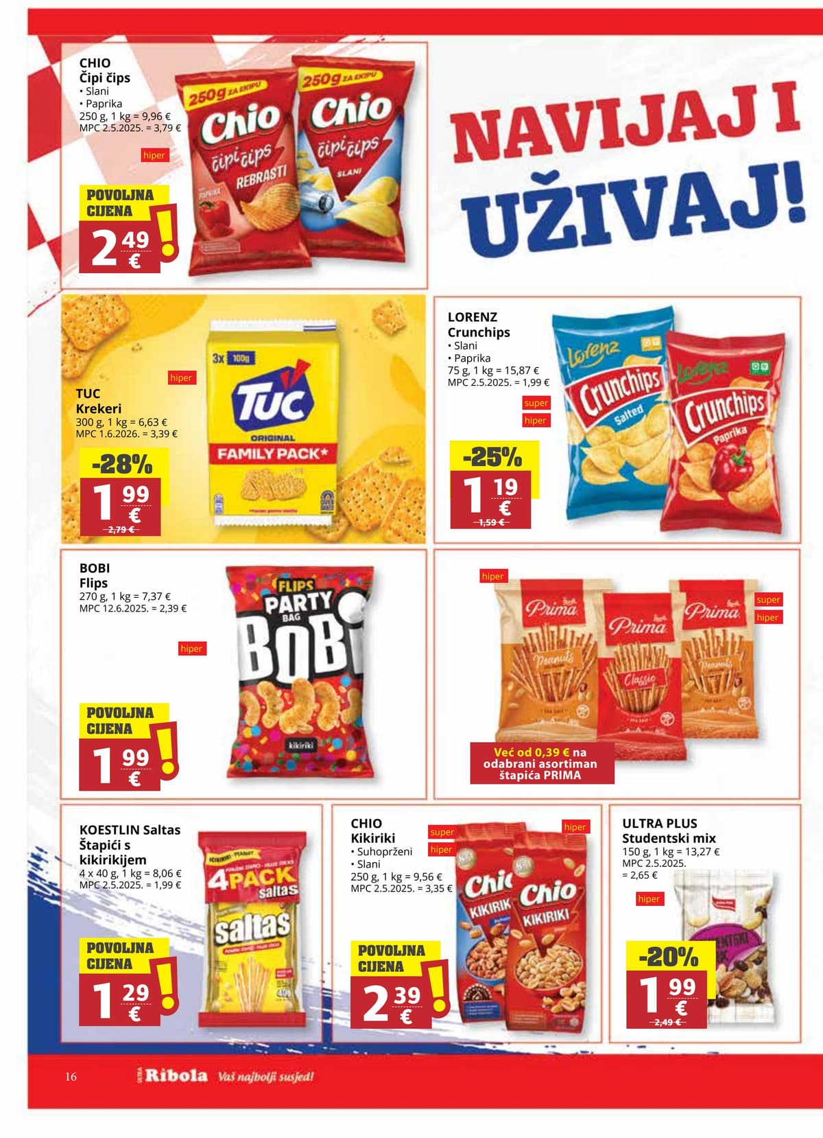 Stranica 16. Ribola kataloga - Tjedna Akcija od 16.07.2026