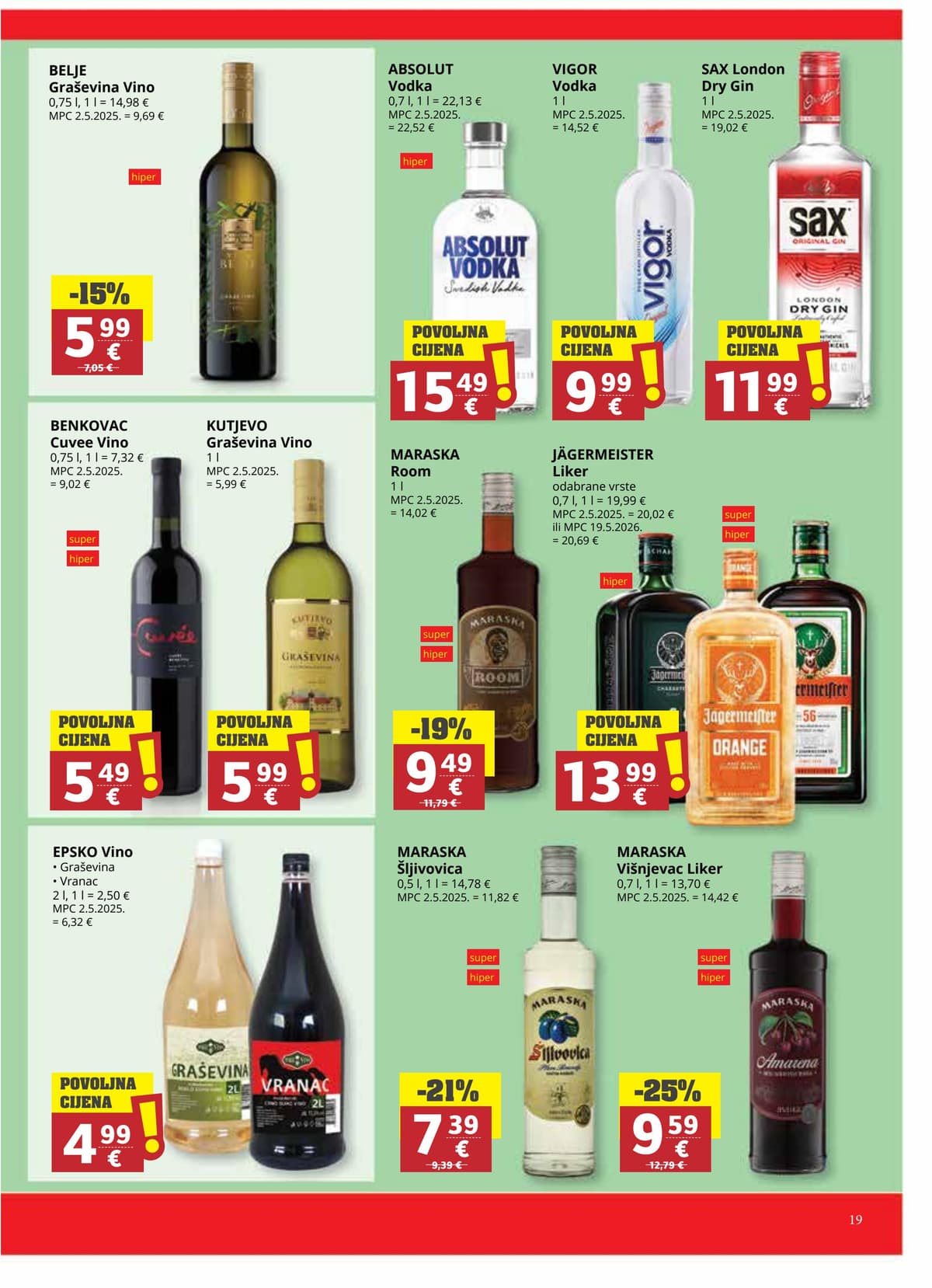 Stranica 19. Ribola kataloga - Tjedna Akcija od 16.07.2026