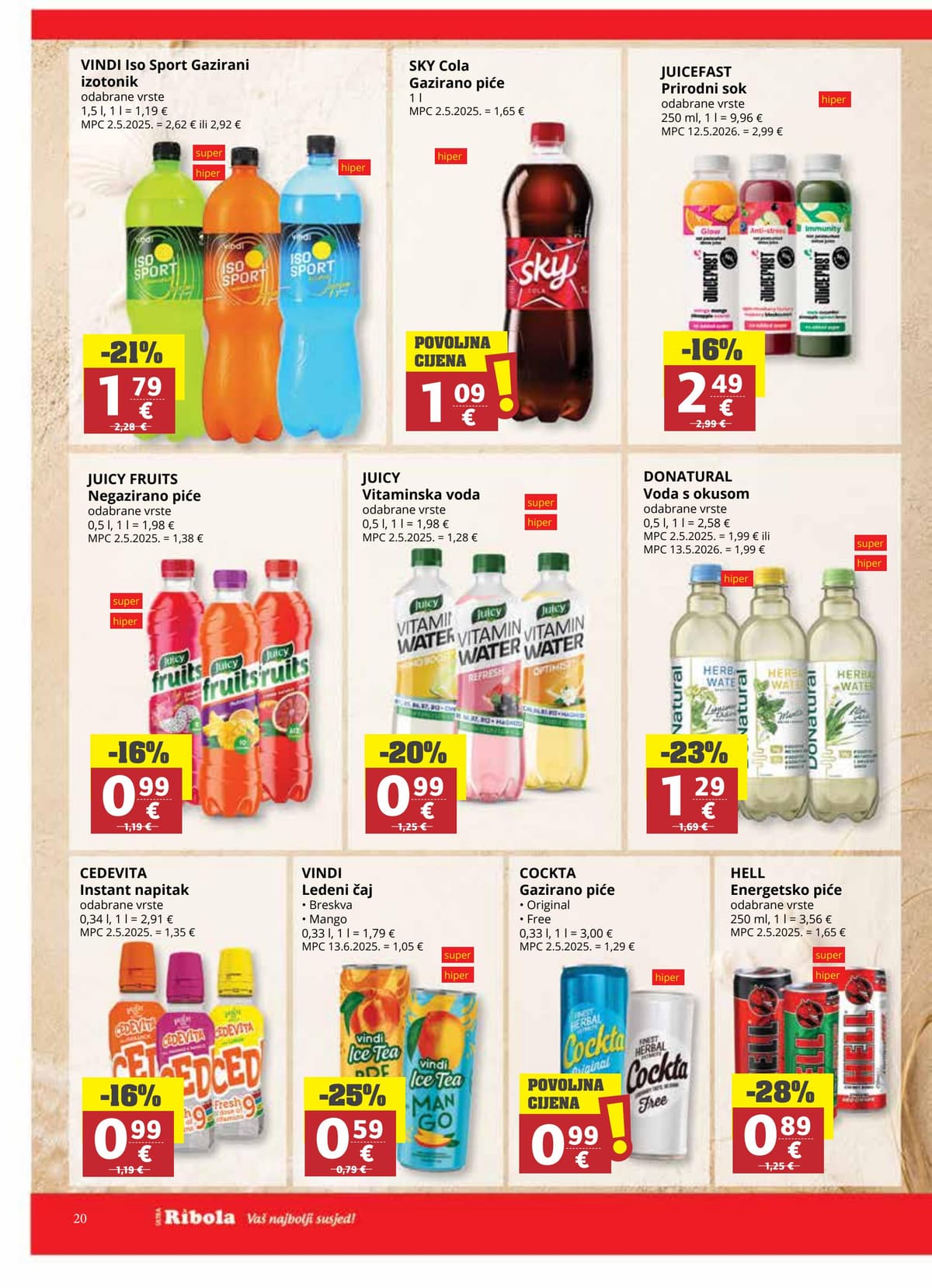 Stranica 20. Ribola kataloga - Akcijska Ponuda od 03.08.2026.
