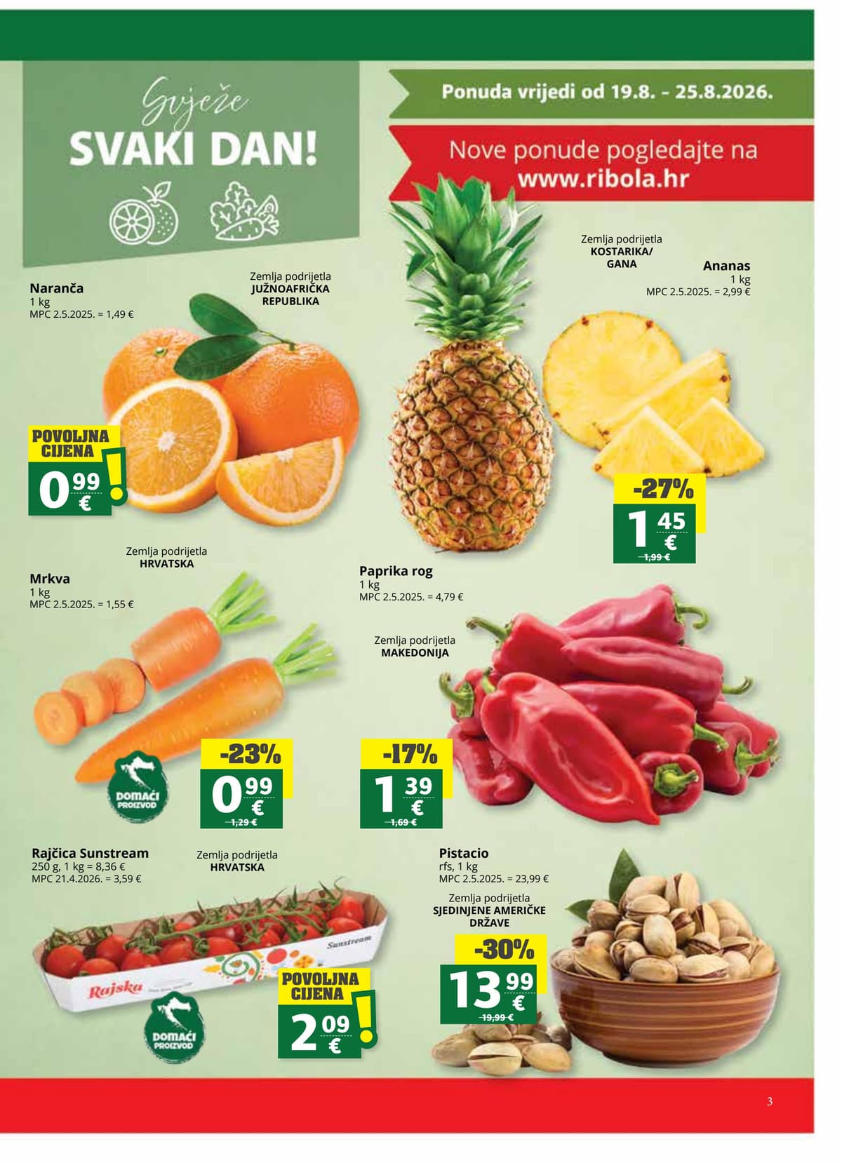 Stranica 3. Ribola kataloga - Tjedna Akcija