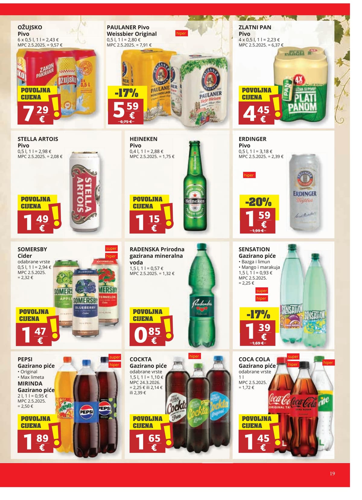 Stranica 19. Ribola kataloga - Tjedna Akcija od 31.08.2026.