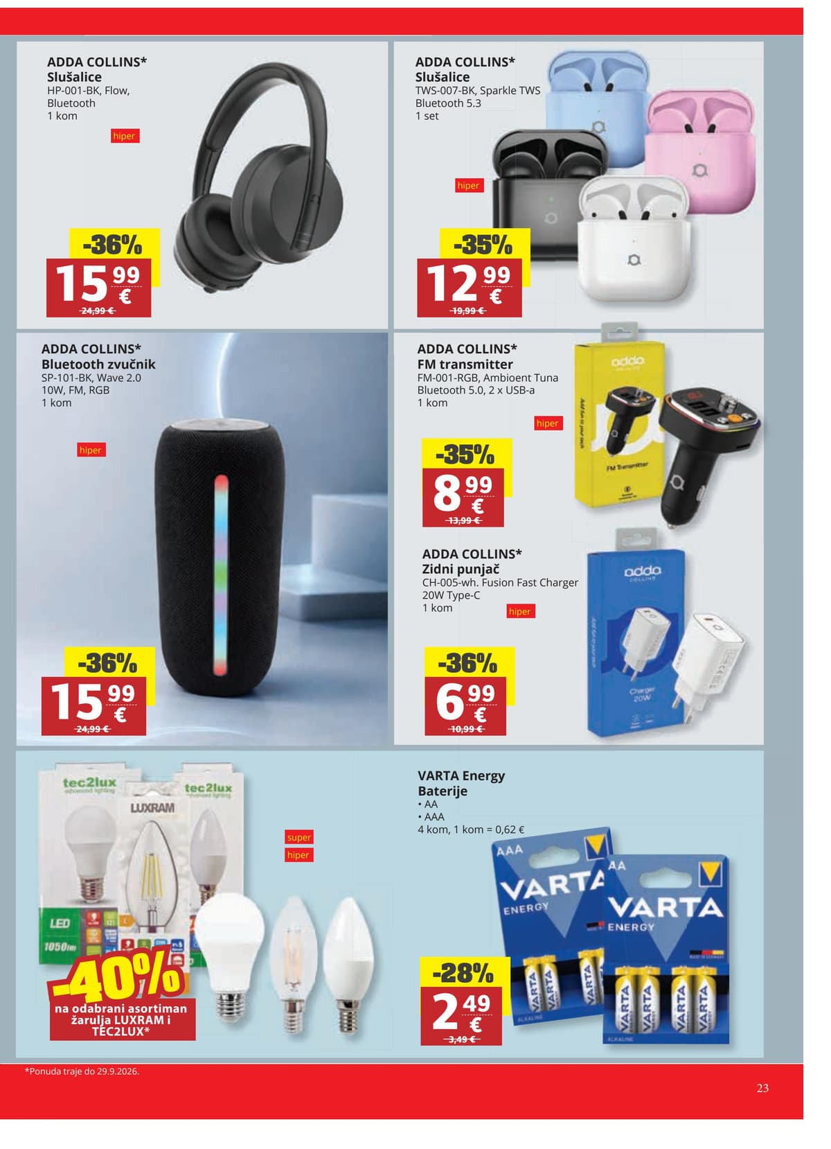 Stranica 23. Ribola kataloga - Tjedna Akcija