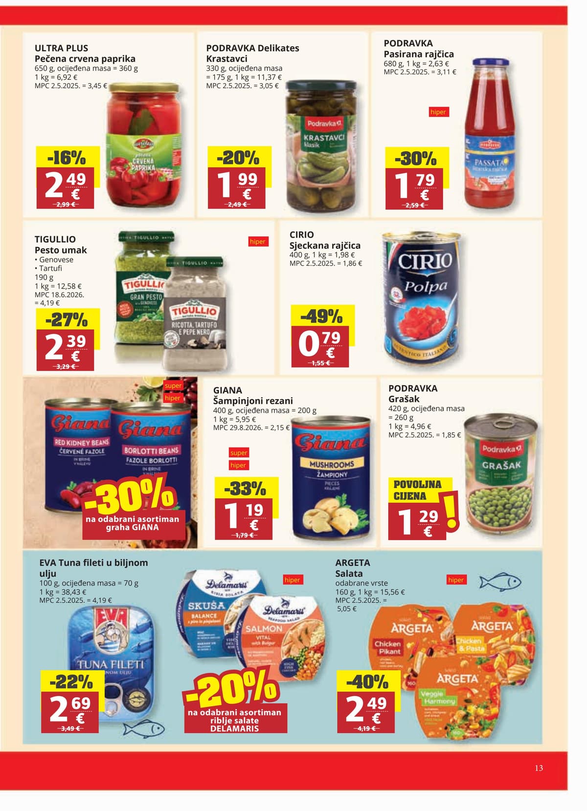 Stranica 13. Ribola kataloga - Tjedna Akcija od 21.09.2026.