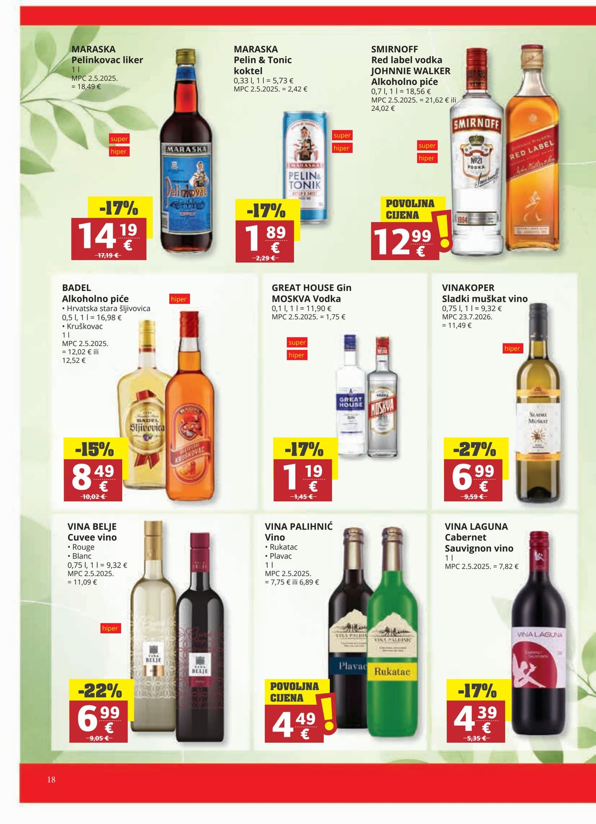Stranica 18. Ribola kataloga - Tjedna Akcija od 21.09.2026.