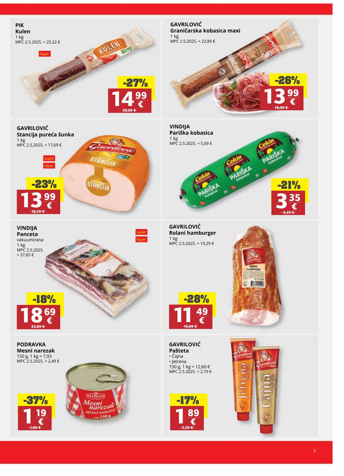Stranica 5. Ribola kataloga - Tjedna Akcija od 16.10.2026.
