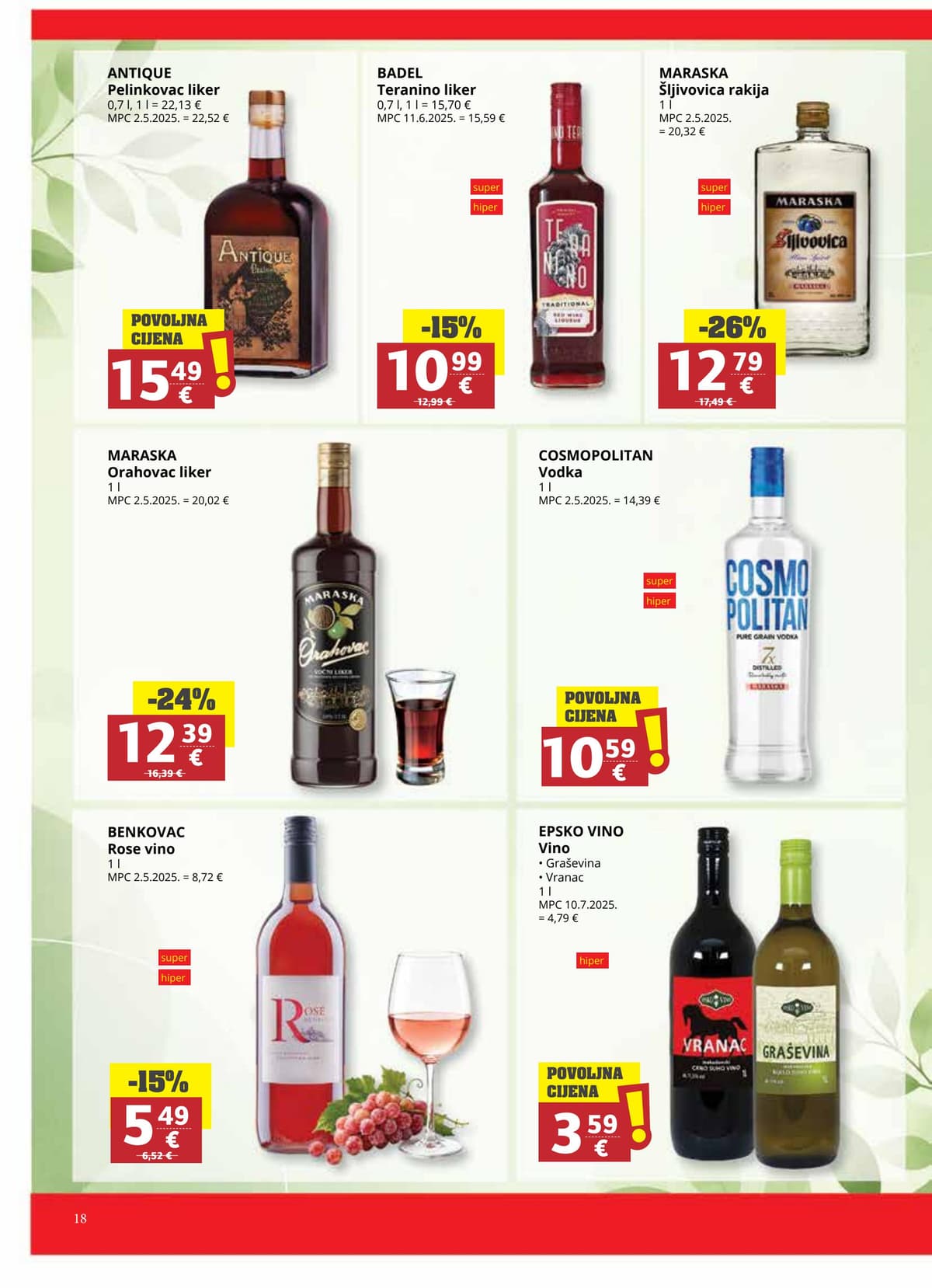 Stranica 18. Ribola kataloga - Tjedna Akcija od 16.10.2026.