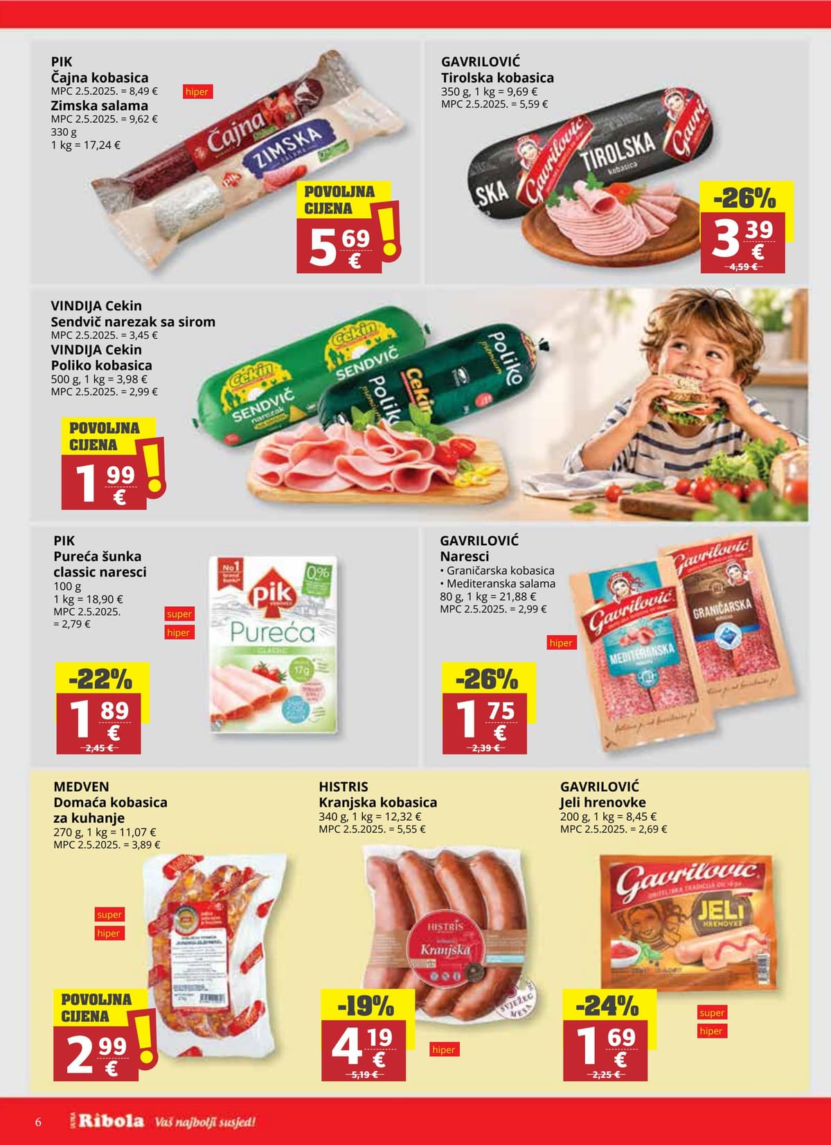 Stranica 6. Ribola kataloga - Tjedna Akcija od 19.10.2026.