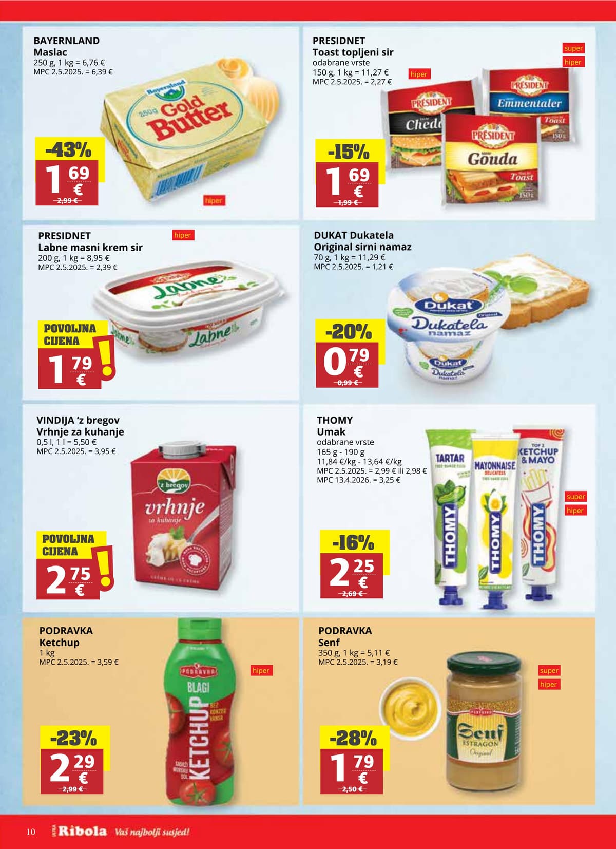 Stranica 10. Ribola kataloga - Tjedna Akcija od 19.10.2026.
