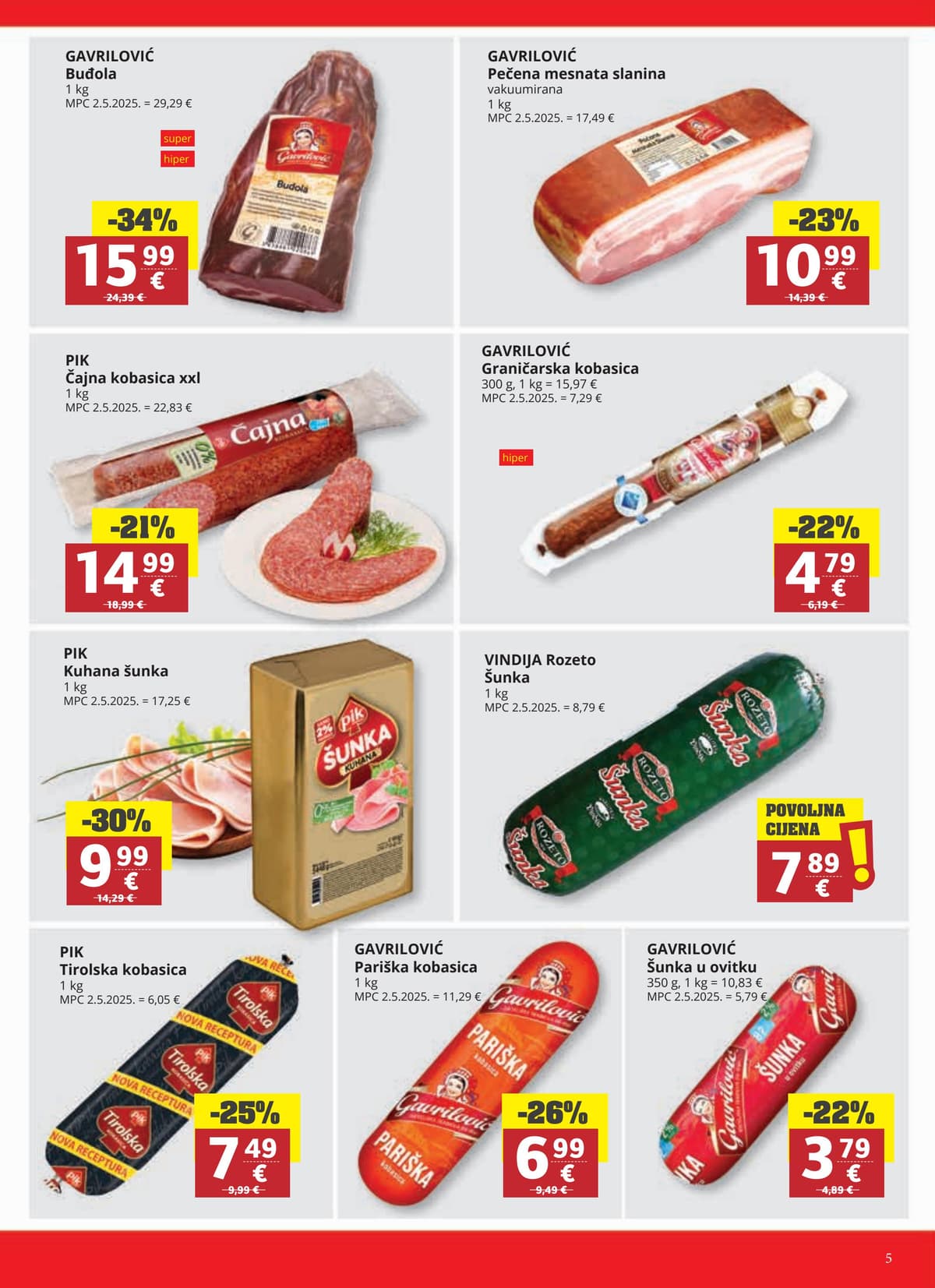 Stranica 5. Ribola kataloga - Tjedna Akcija od 27.10.2026.