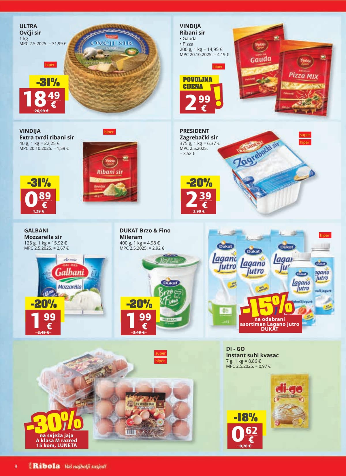 Stranica 8. Ribola kataloga - Tjedna Akcija od 27.10.2026.