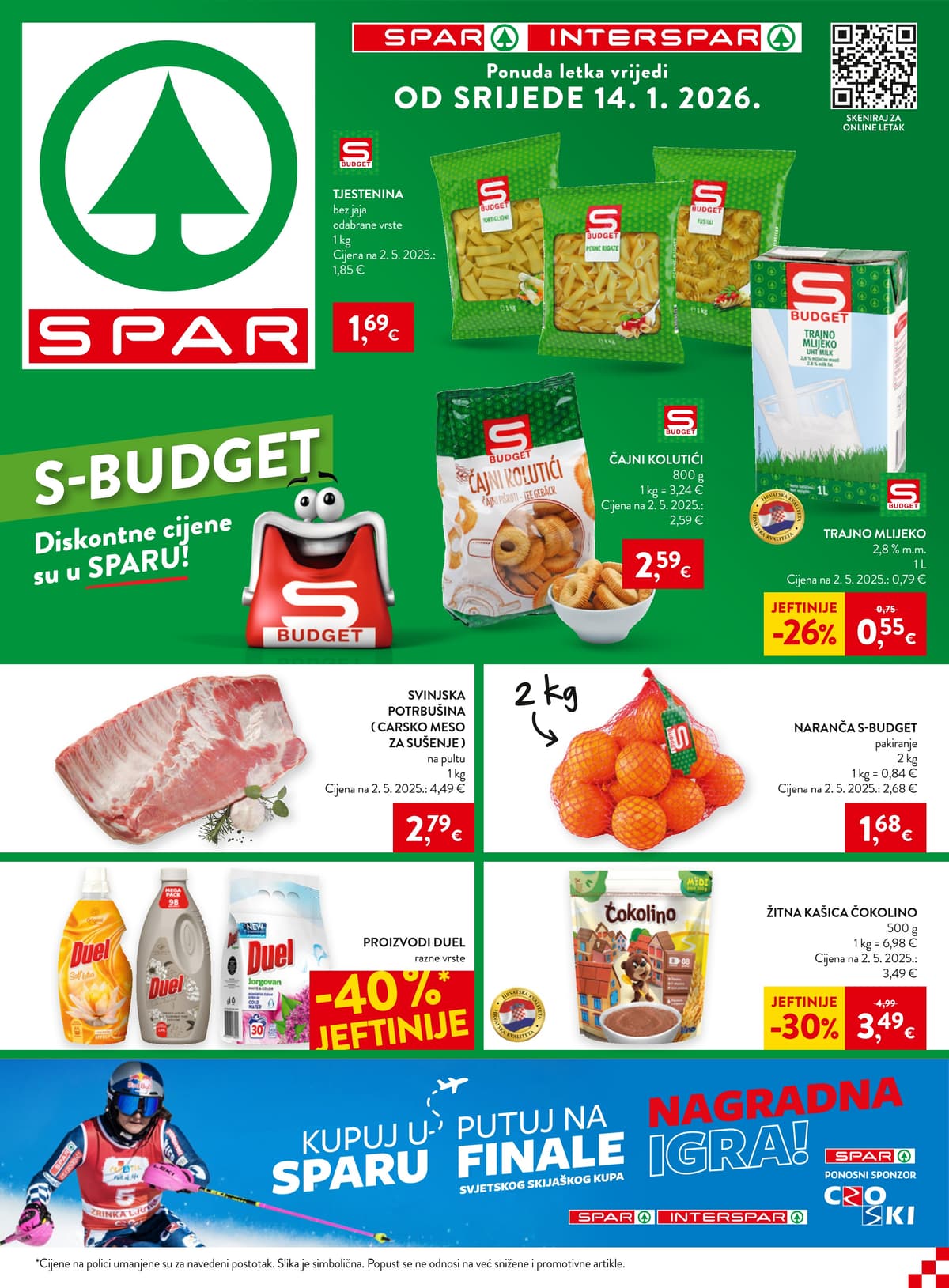 Stranica 1. Spar kataloga - Akcijska ponuda od 27.02.2026.