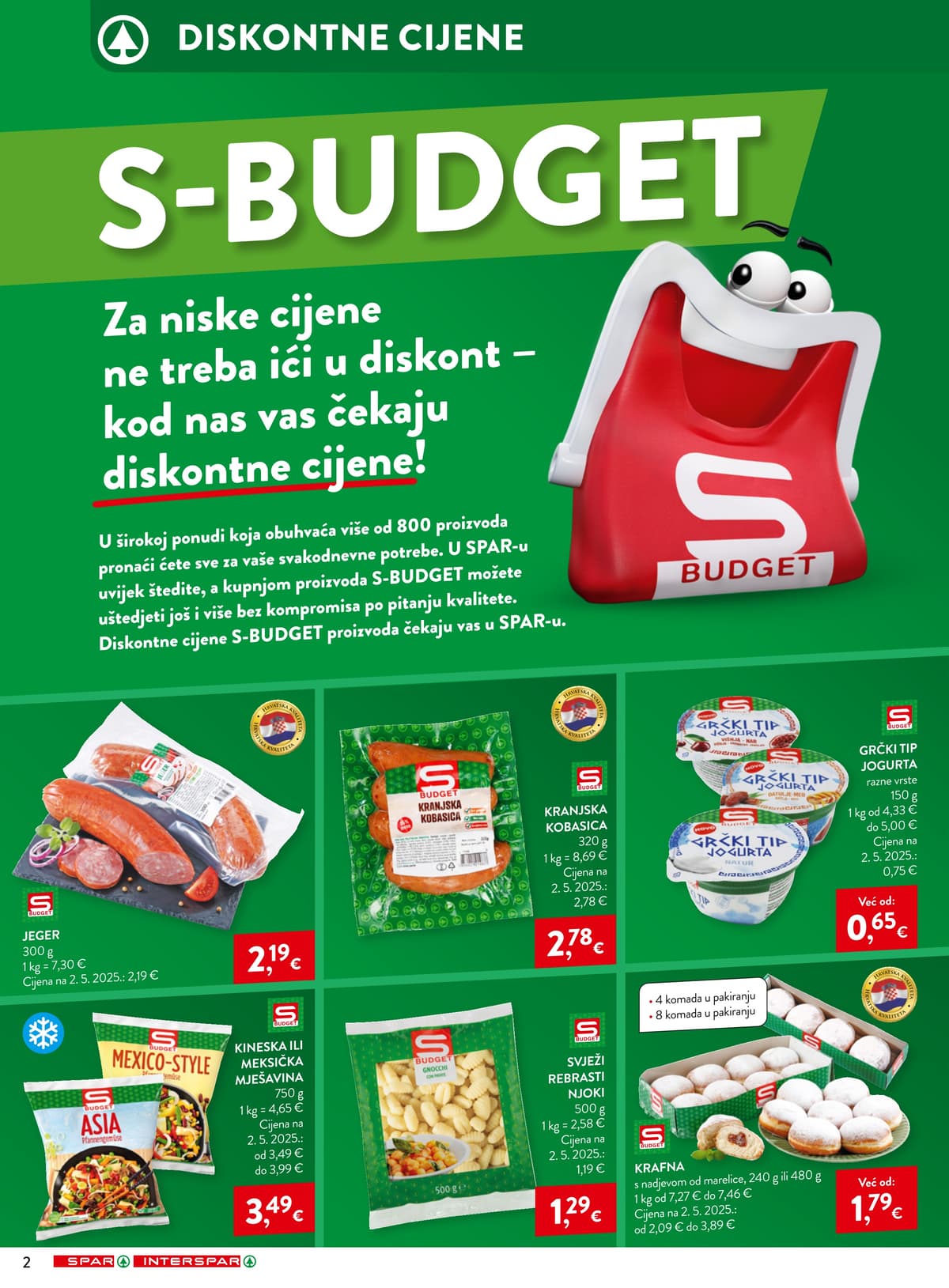 Stranica 2. Spar kataloga - Akcijska ponuda od 27.02.2026.