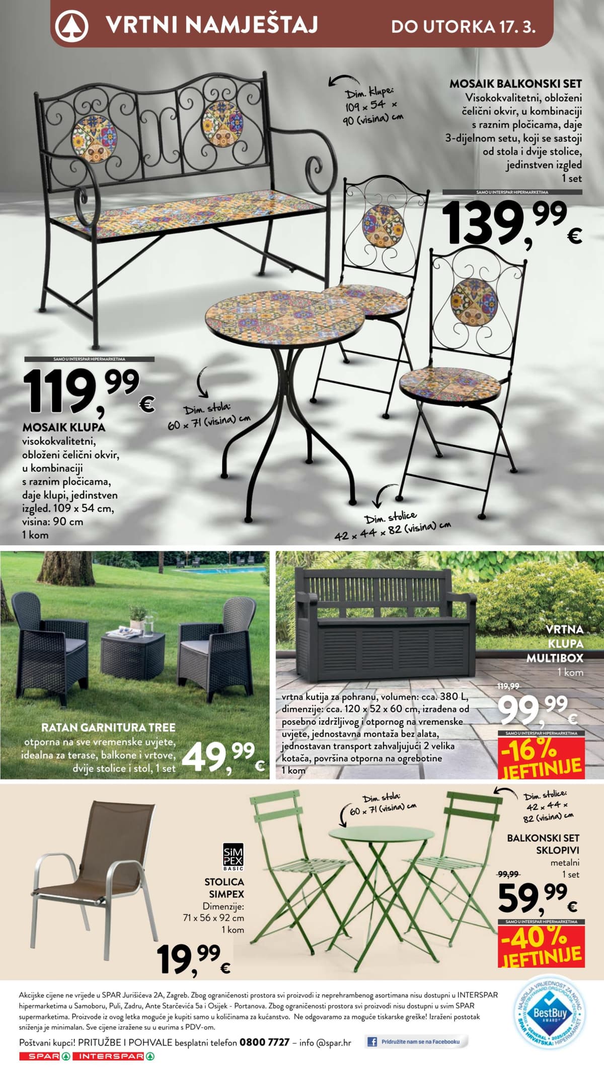 Stranica 14. Spar kataloga - Dom i Vrt od 27.02.2026.