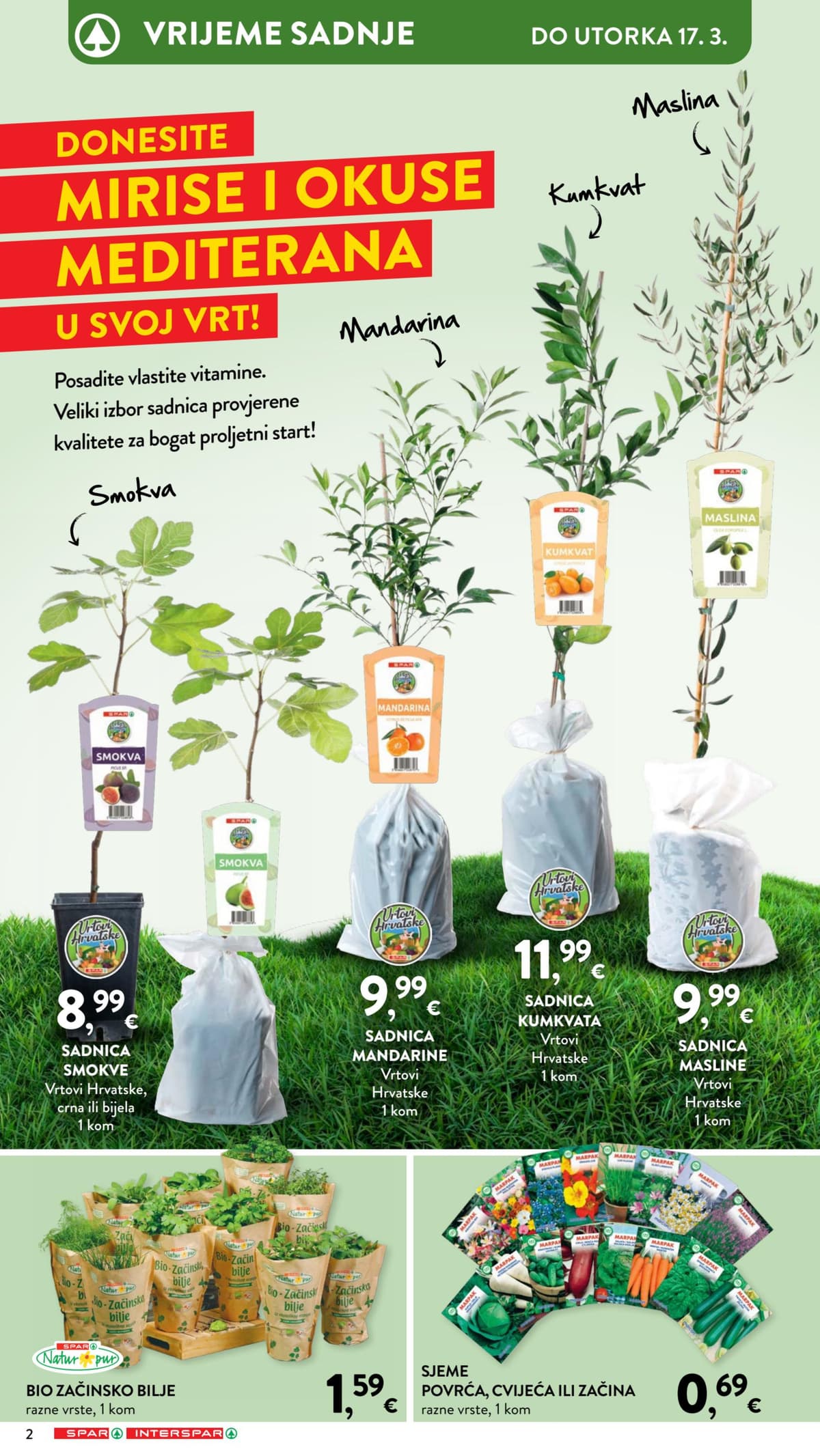 Stranica 2. Spar kataloga - Dom i Vrt od 27.02.2026.