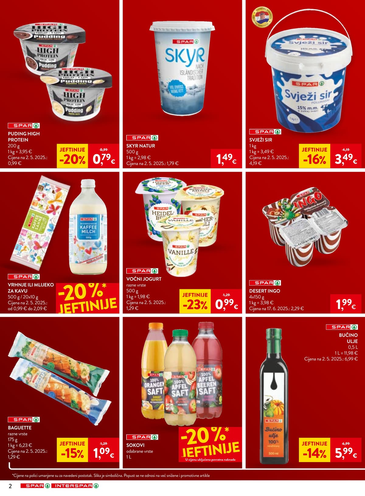 Stranica 2. Spar kataloga - Megabon Marka Kvalitete