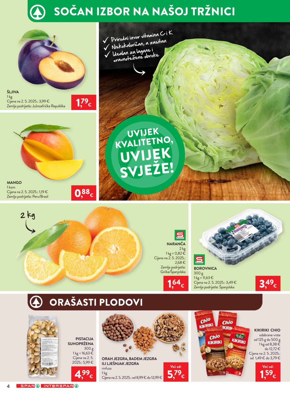 Stranica 4. Spar kataloga - Tjedna Akcija od 15.03.2026.