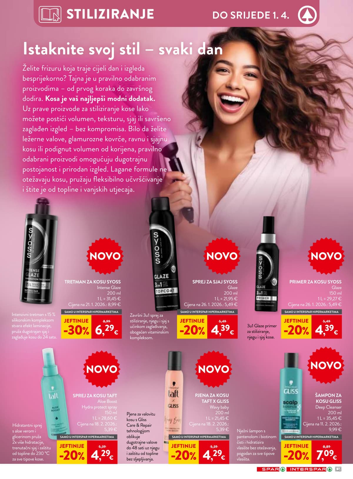 Stranica 14. Spar kataloga - Svježina, njega i sjaj u svakom trenutku od 15.03.2026.