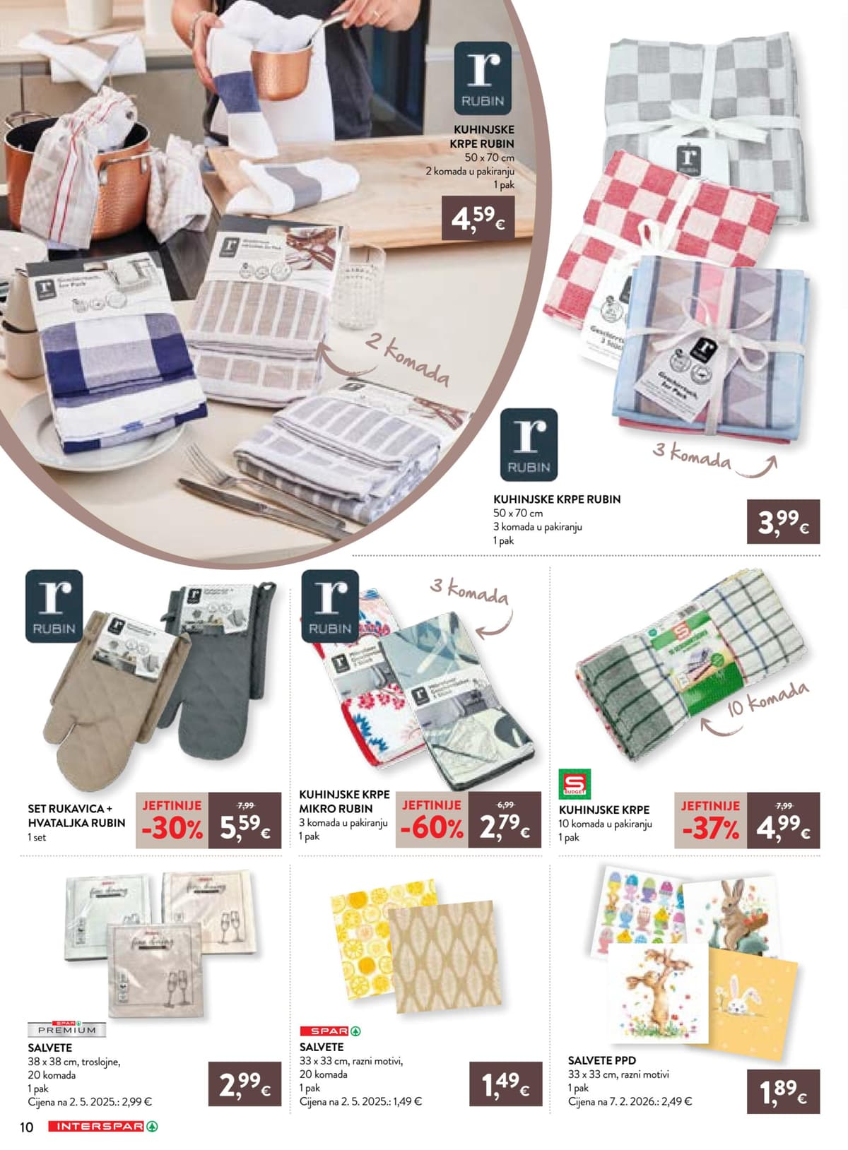 Stranica 10. Interspar kataloga - Vrijeme je za kolače od 15.03.2026.