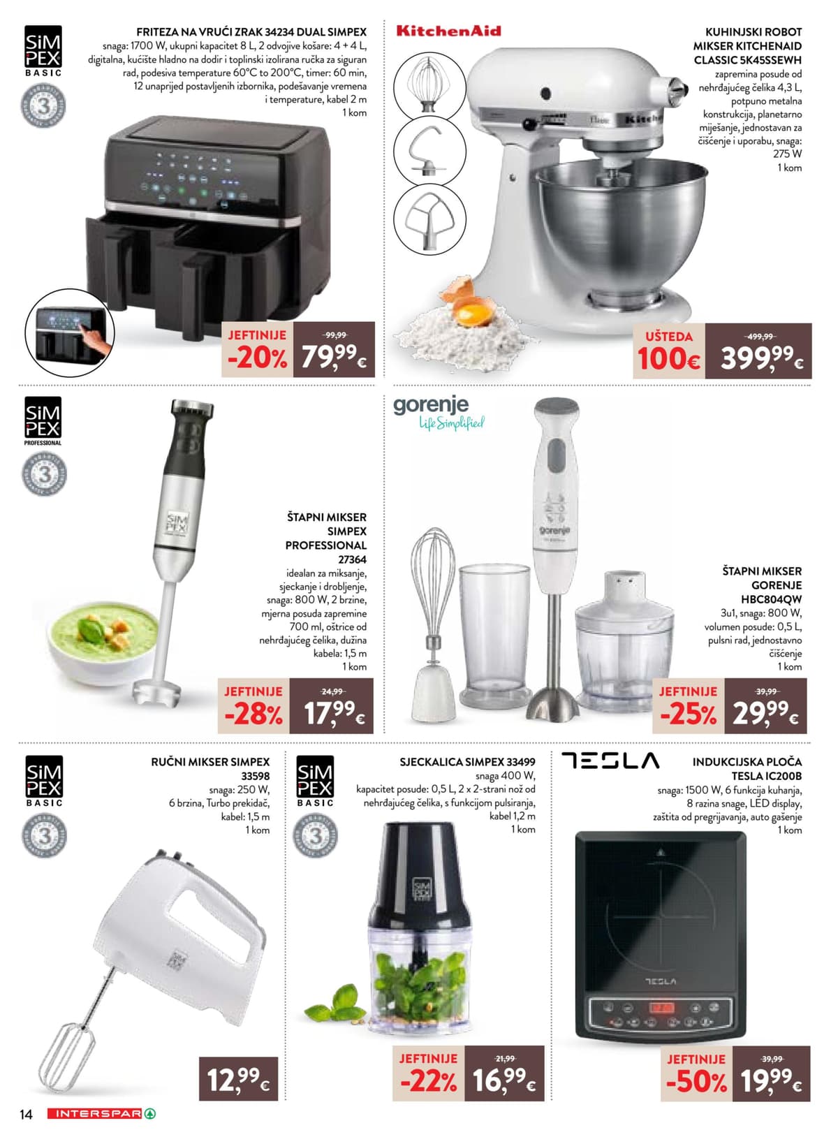 Stranica 14. Interspar kataloga - Vrijeme je za kolače