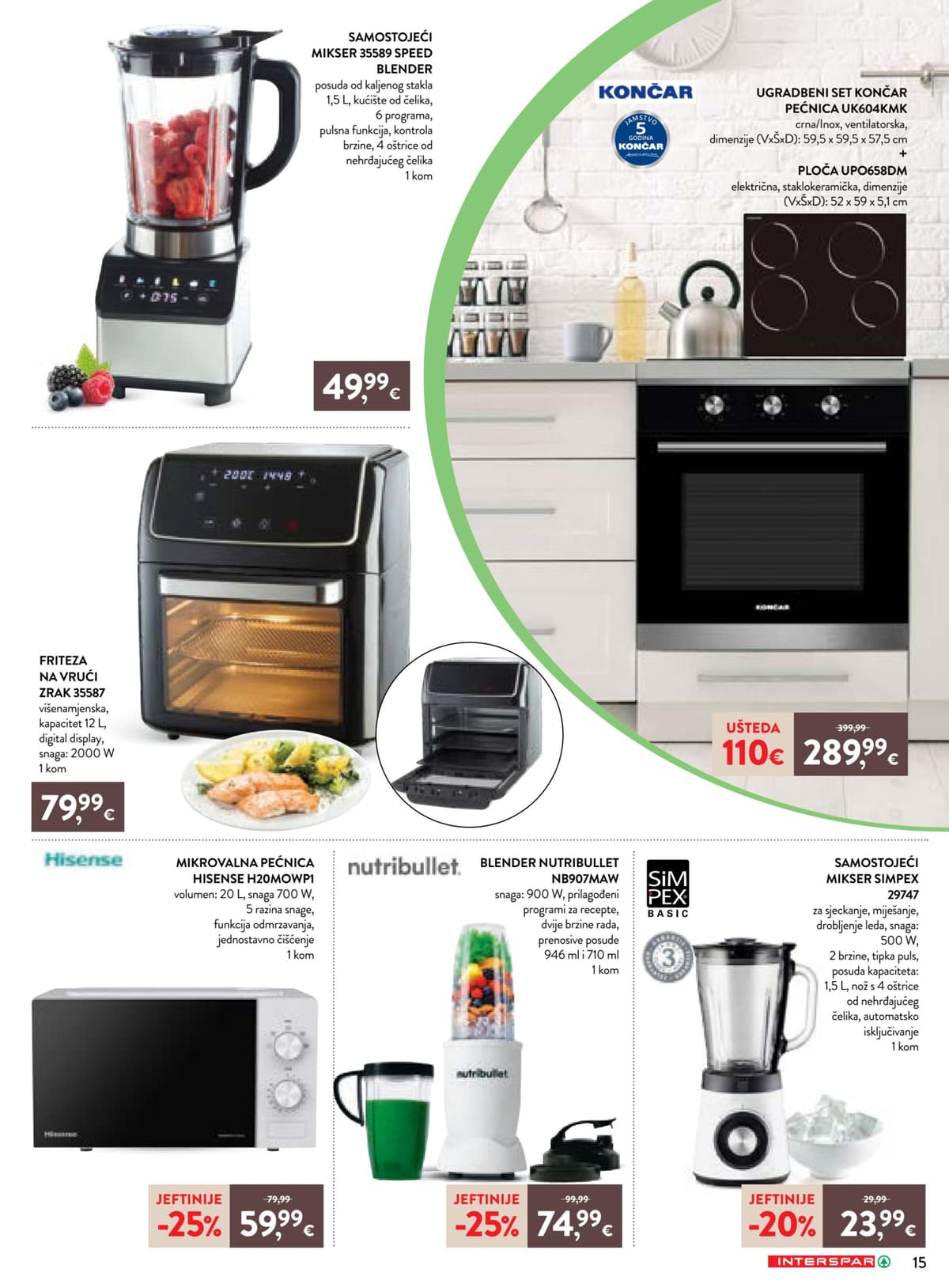 Stranica 15. Interspar kataloga - Vrijeme je za kolače