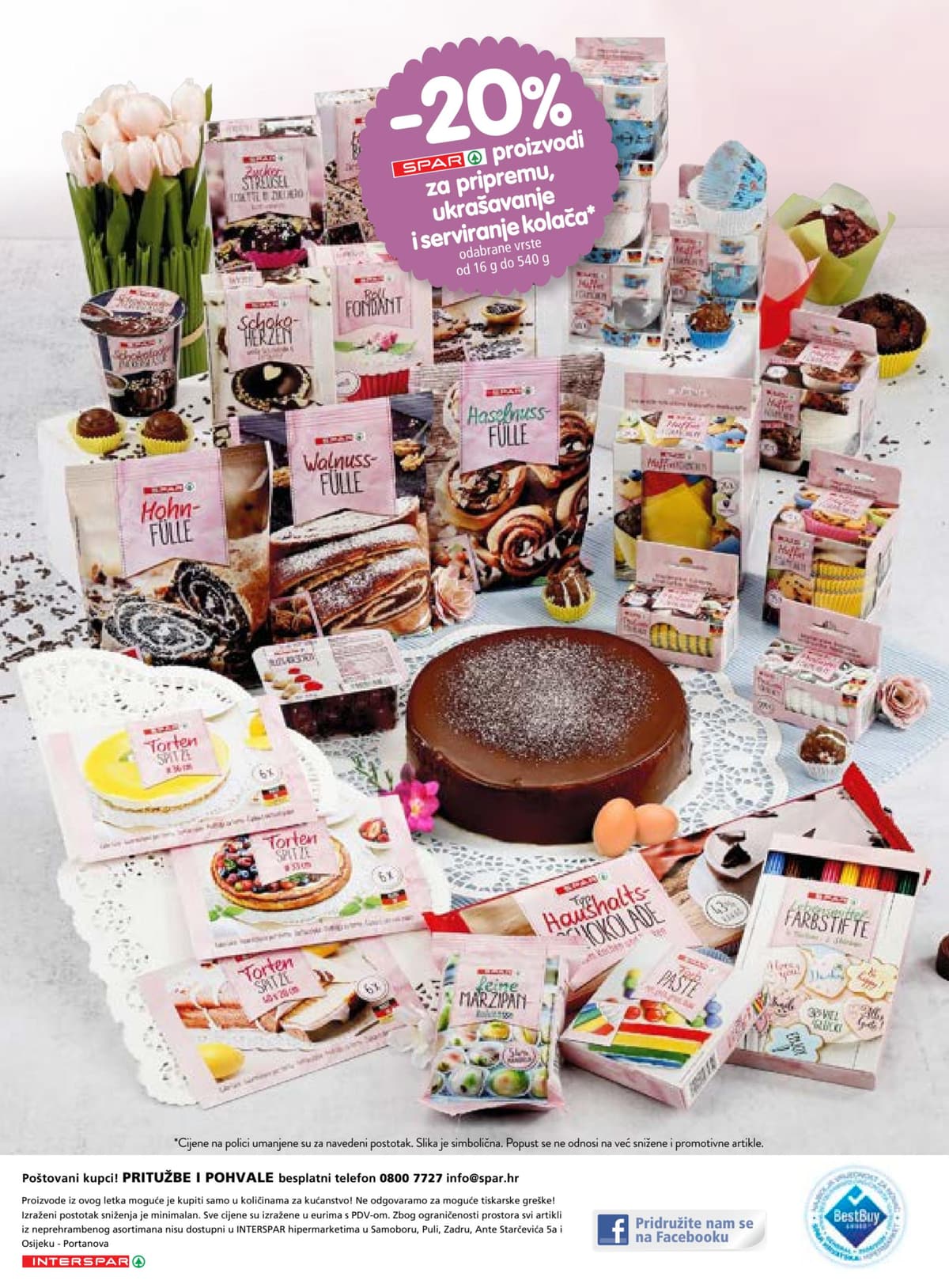 Stranica 16. Interspar kataloga - Vrijeme je za kolače od 15.03.2026.