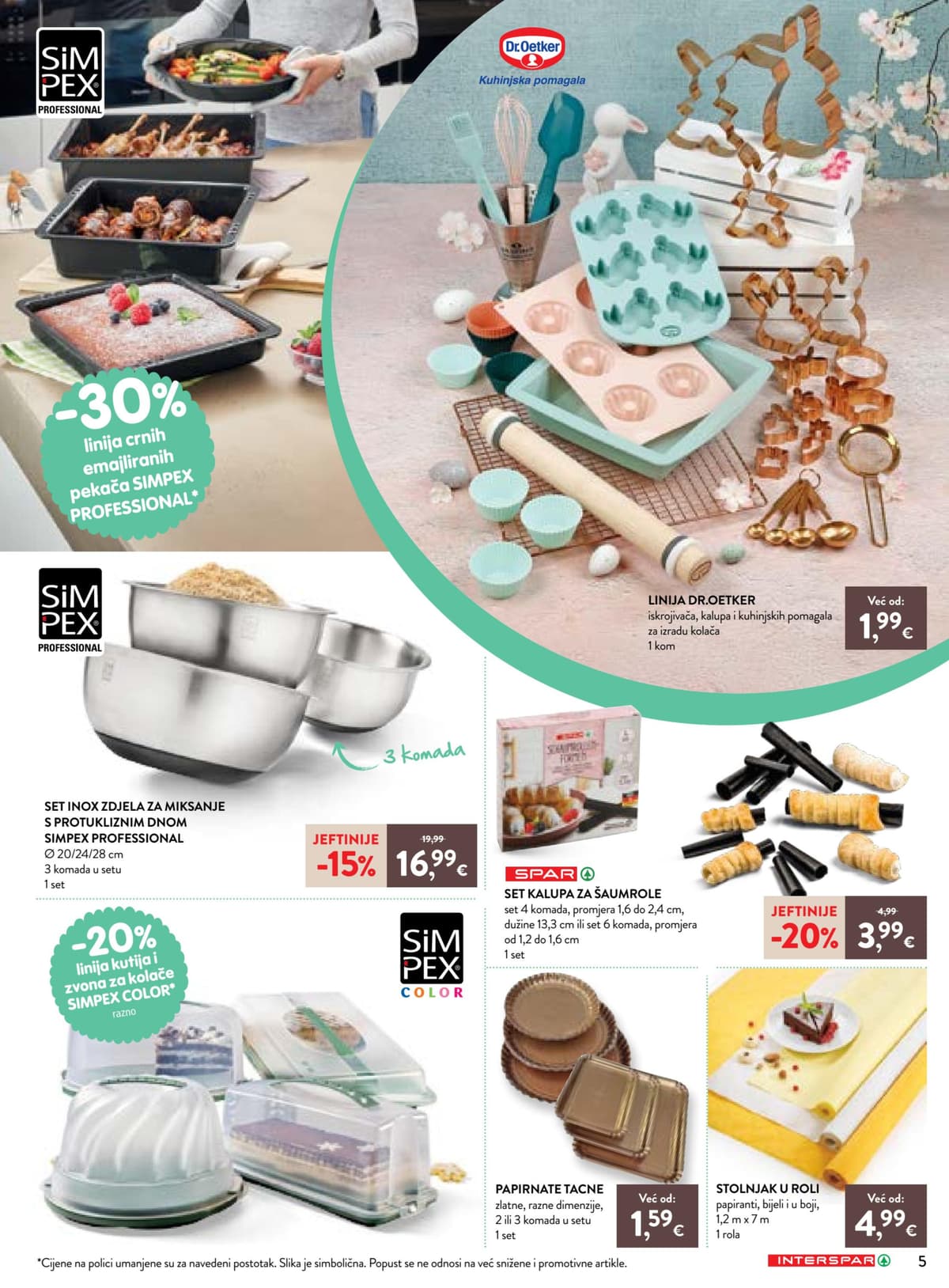 Stranica 5. Interspar kataloga - Vrijeme je za kolače