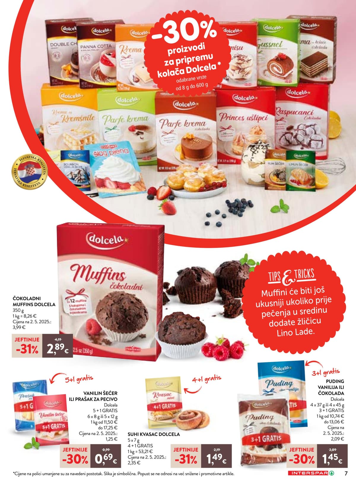 Stranica 7. Interspar kataloga - Vrijeme je za kolače od 15.03.2026.