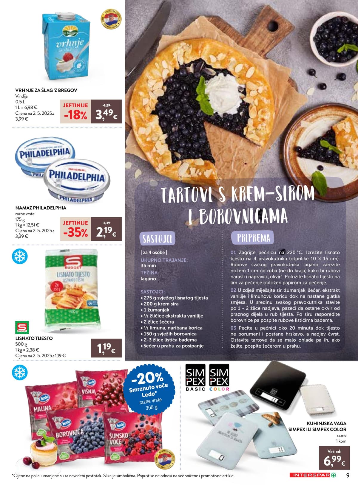 Stranica 9. Interspar kataloga - Vrijeme je za kolače