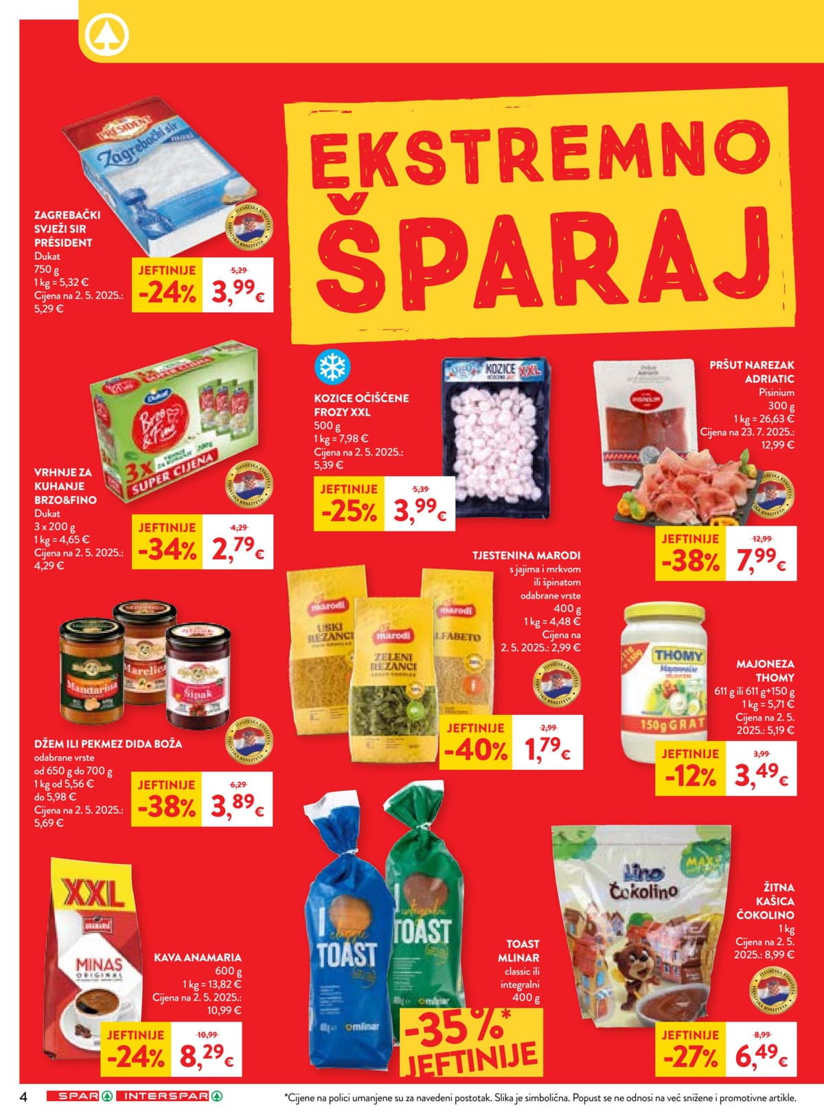 Stranica 4. Spar kataloga - Tjedna Akcija