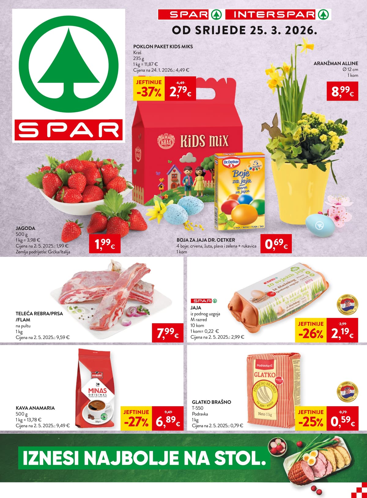 Stranica 1. Spar kataloga - Tjedna Akcija od 26.03.2026.