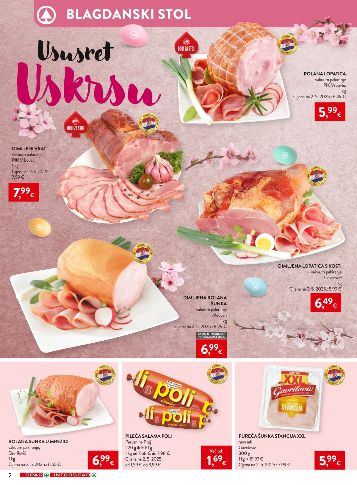 Stranica 2. Spar kataloga - Tjedna Akcija od 26.03.2026.