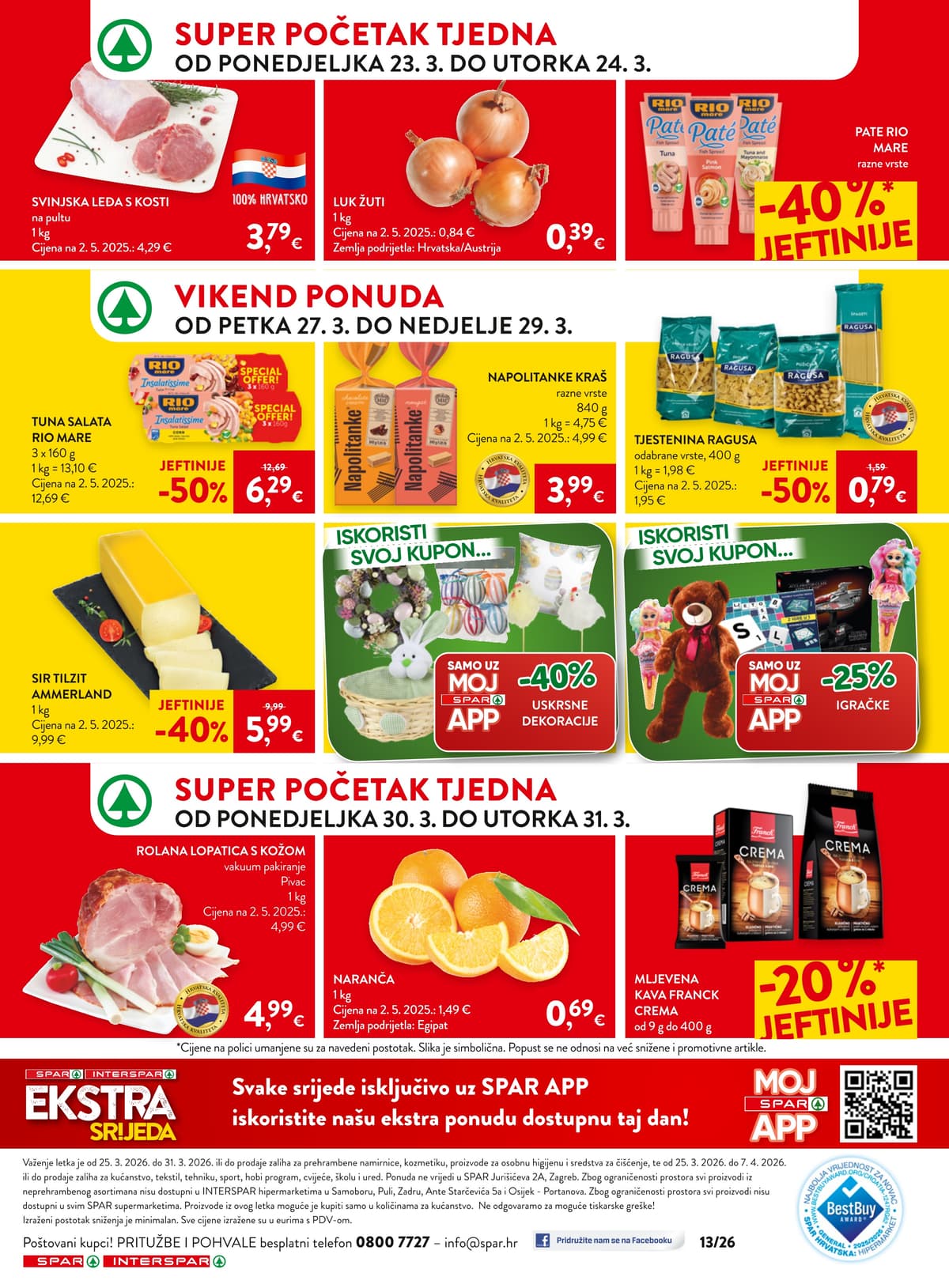 Stranica 31. Spar kataloga - Tjedna Akcija od 26.03.2026.