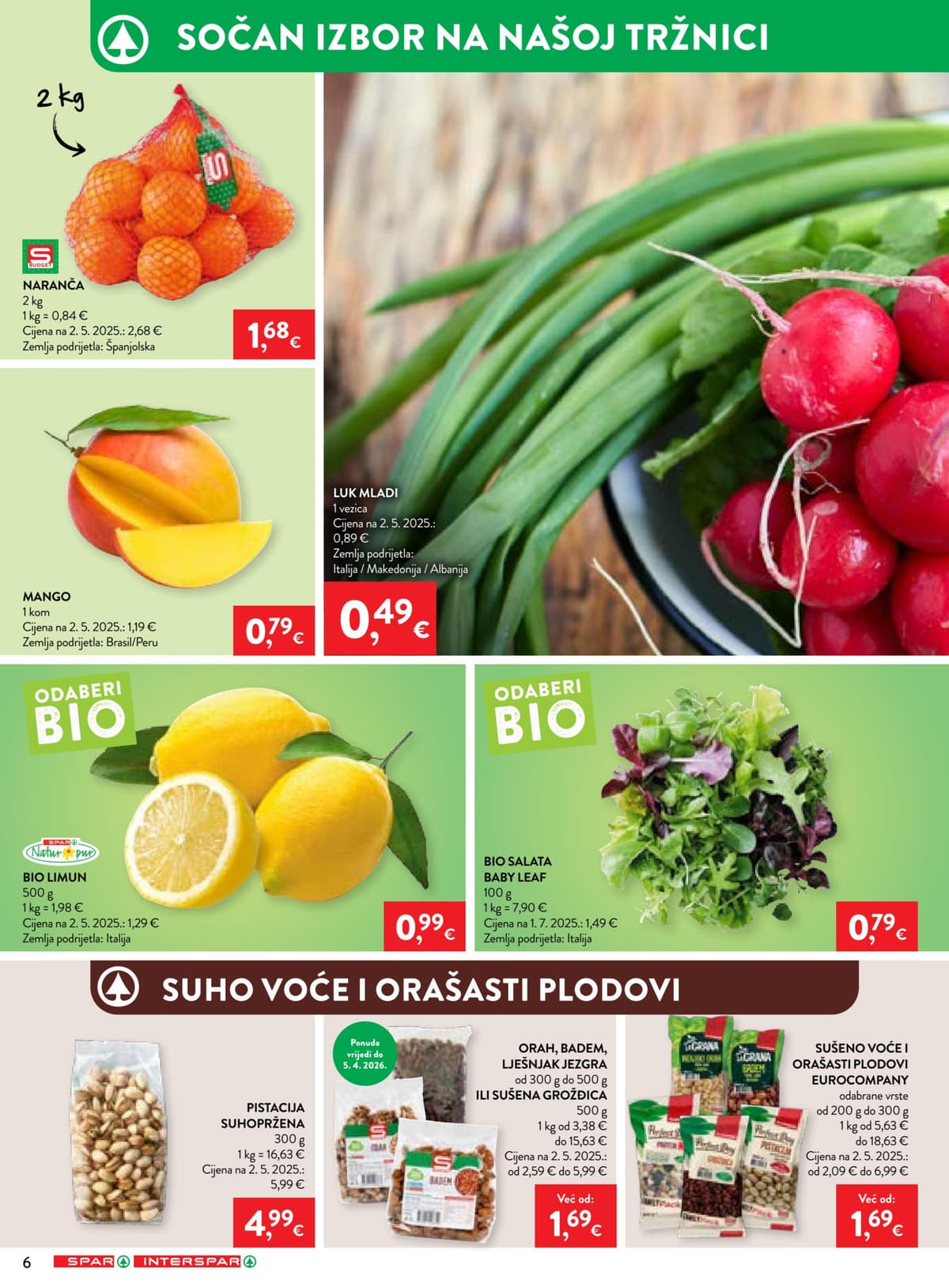 Stranica 6. Spar kataloga - Tjedna Akcija od 29.03.2026.