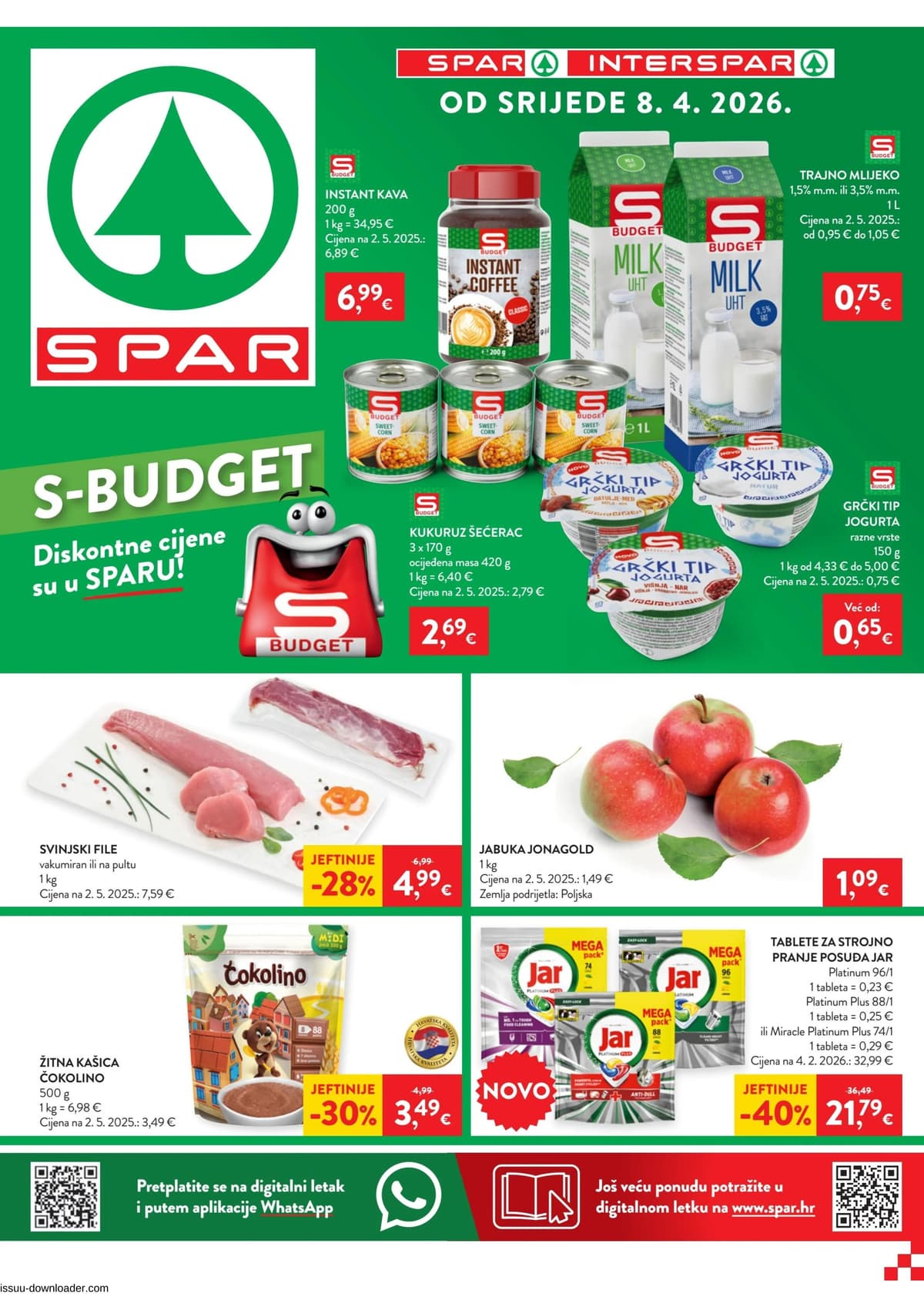 Stranica 1. Spar kataloga - Tjedna Akcija od 04.04.2026.