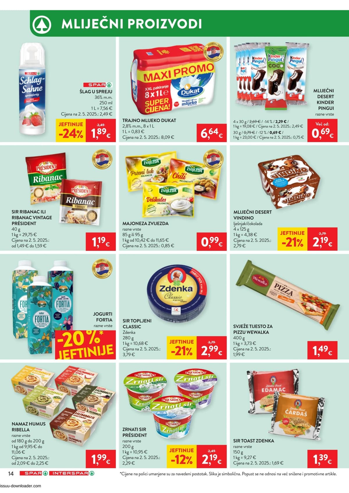 Stranica 16. Spar kataloga - Tjedna Akcija