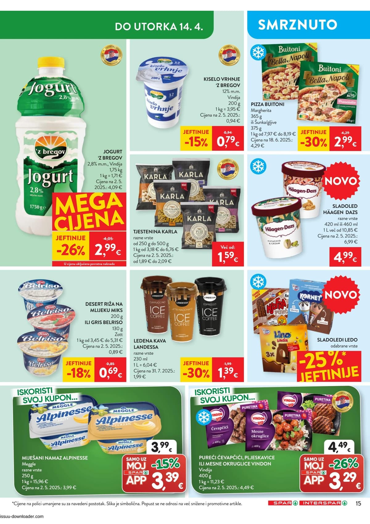 Stranica 17. Spar kataloga - Tjedna Akcija od 04.04.2026.