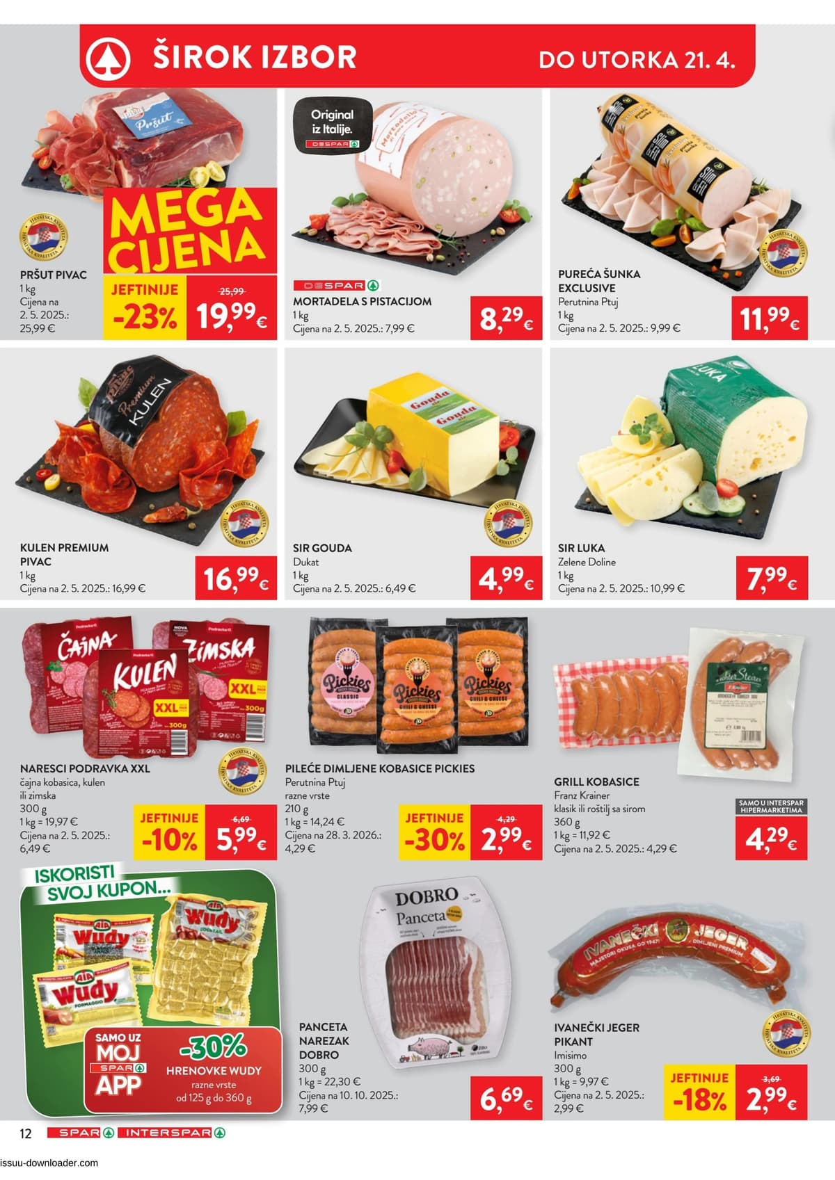 Stranica 12. Spar kataloga - Tjedna Akcija od 12.04.2026.