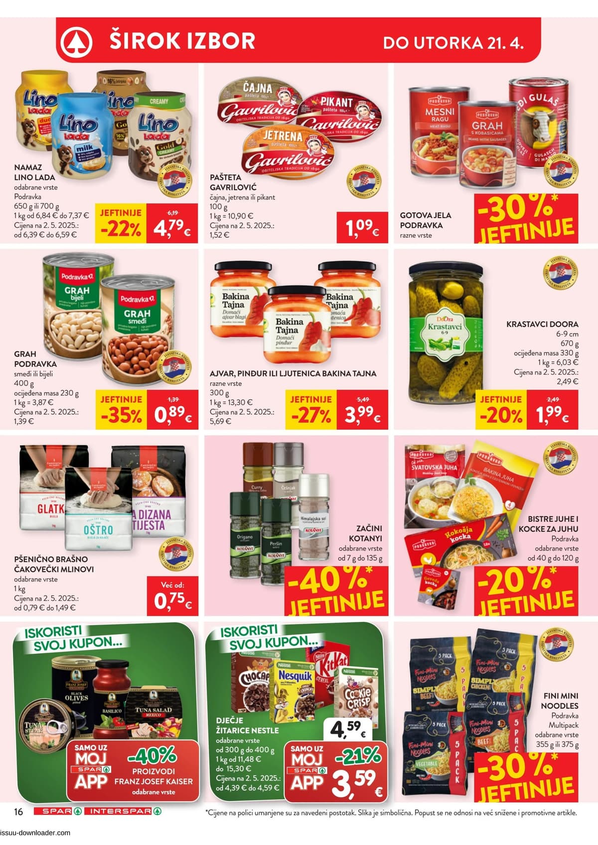 Stranica 19. Spar kataloga - Tjedna Akcija