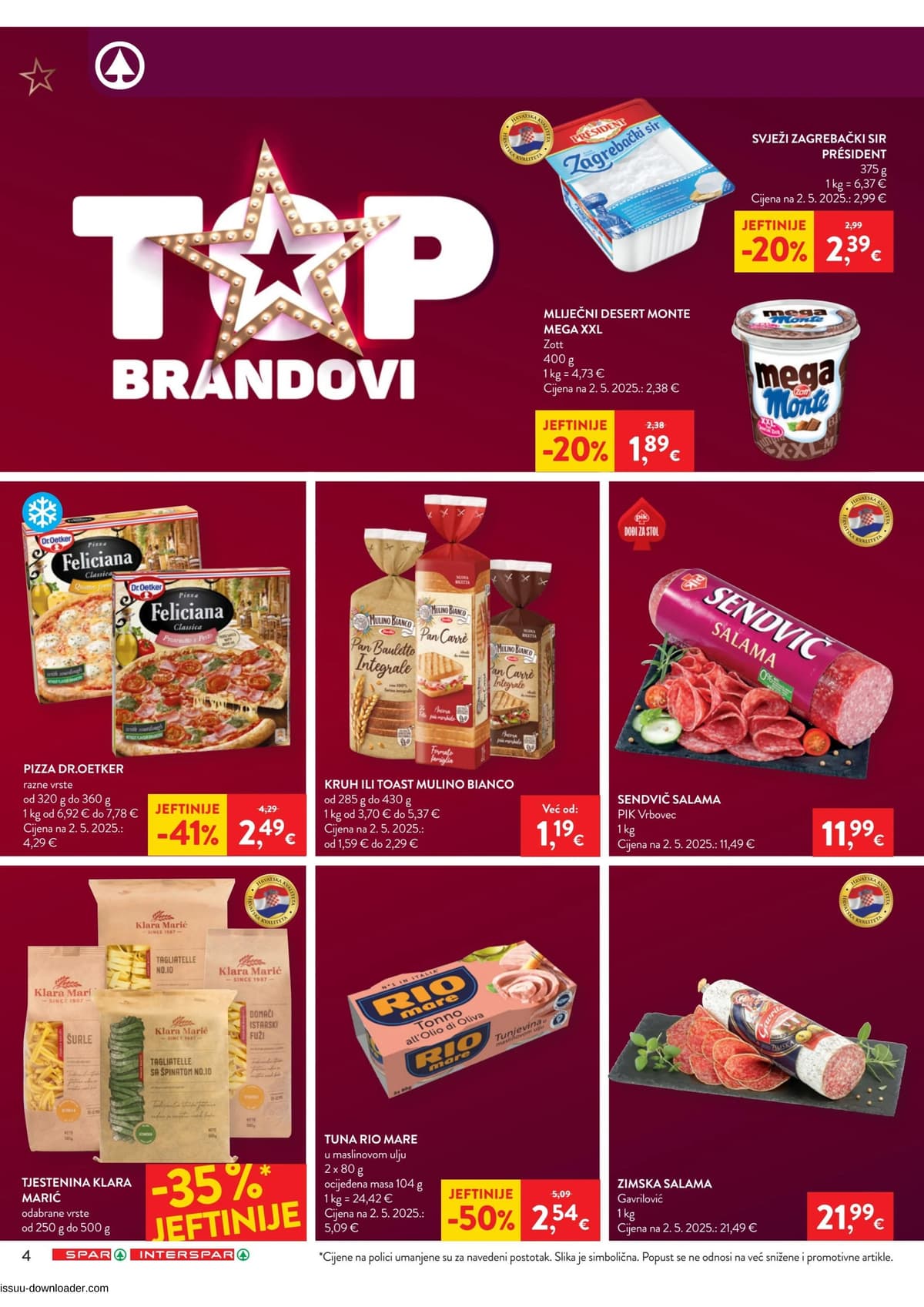 Stranica 4. Spar kataloga - Tjedna Akcija