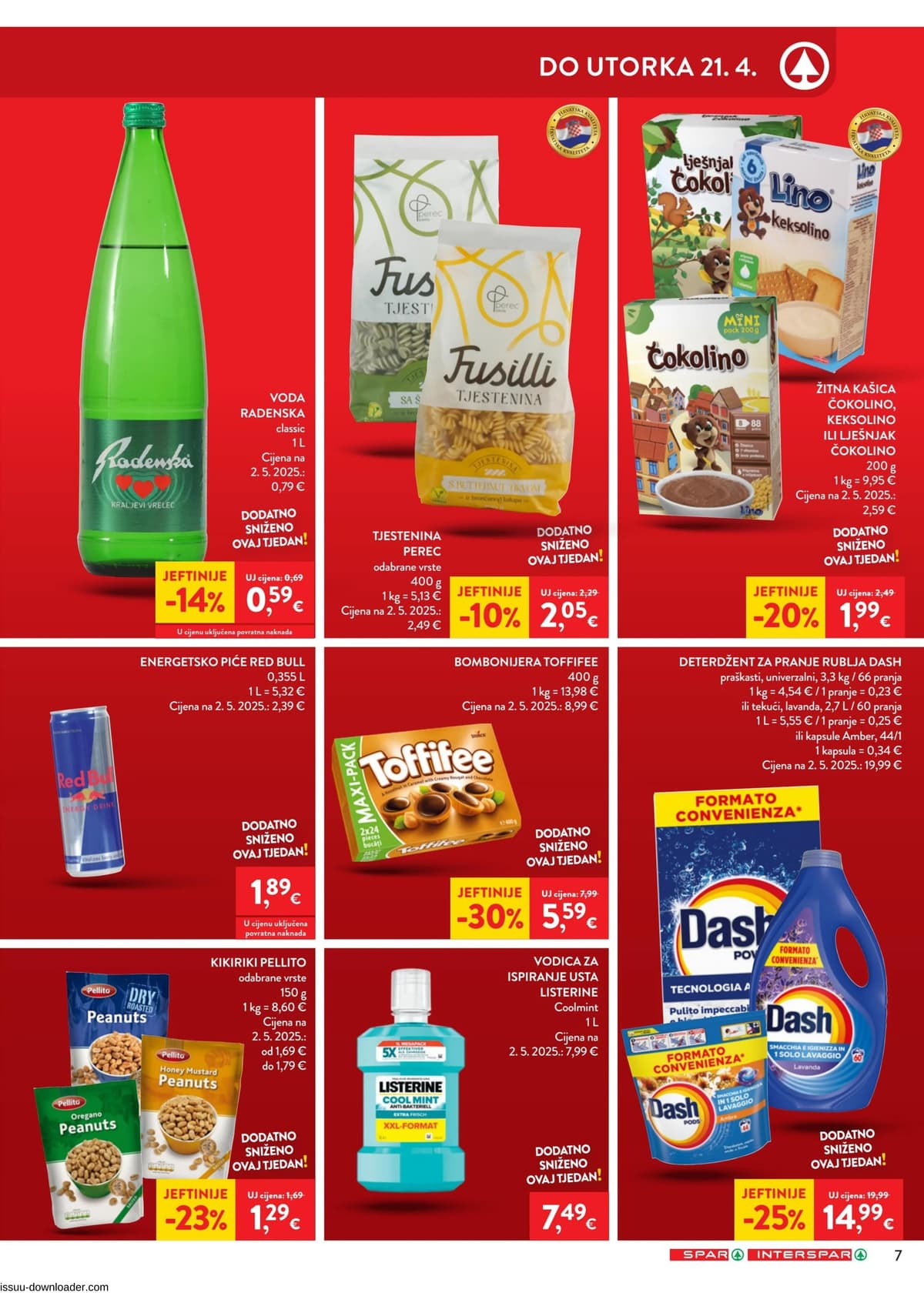 Stranica 7. Spar kataloga - Tjedna Akcija od 12.04.2026.