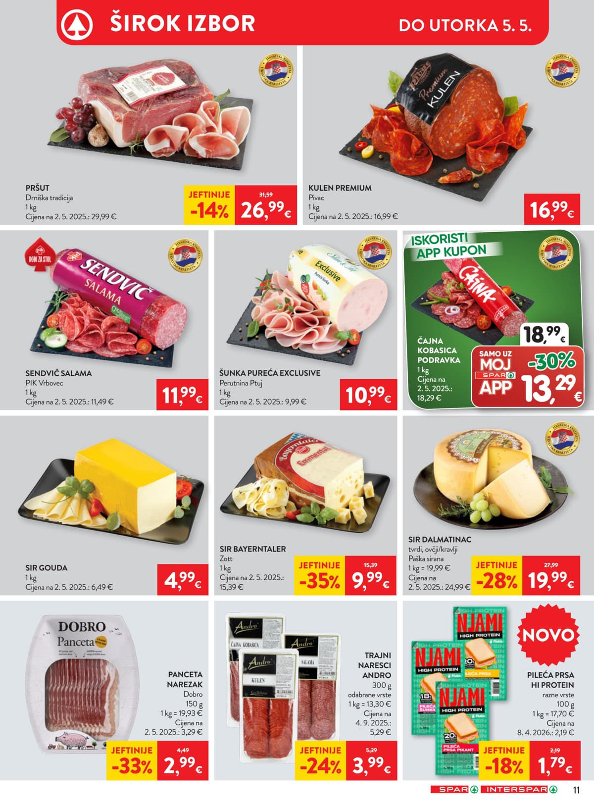 Stranica 11. Spar kataloga - Tjedna Akcija od 26.04.2026.