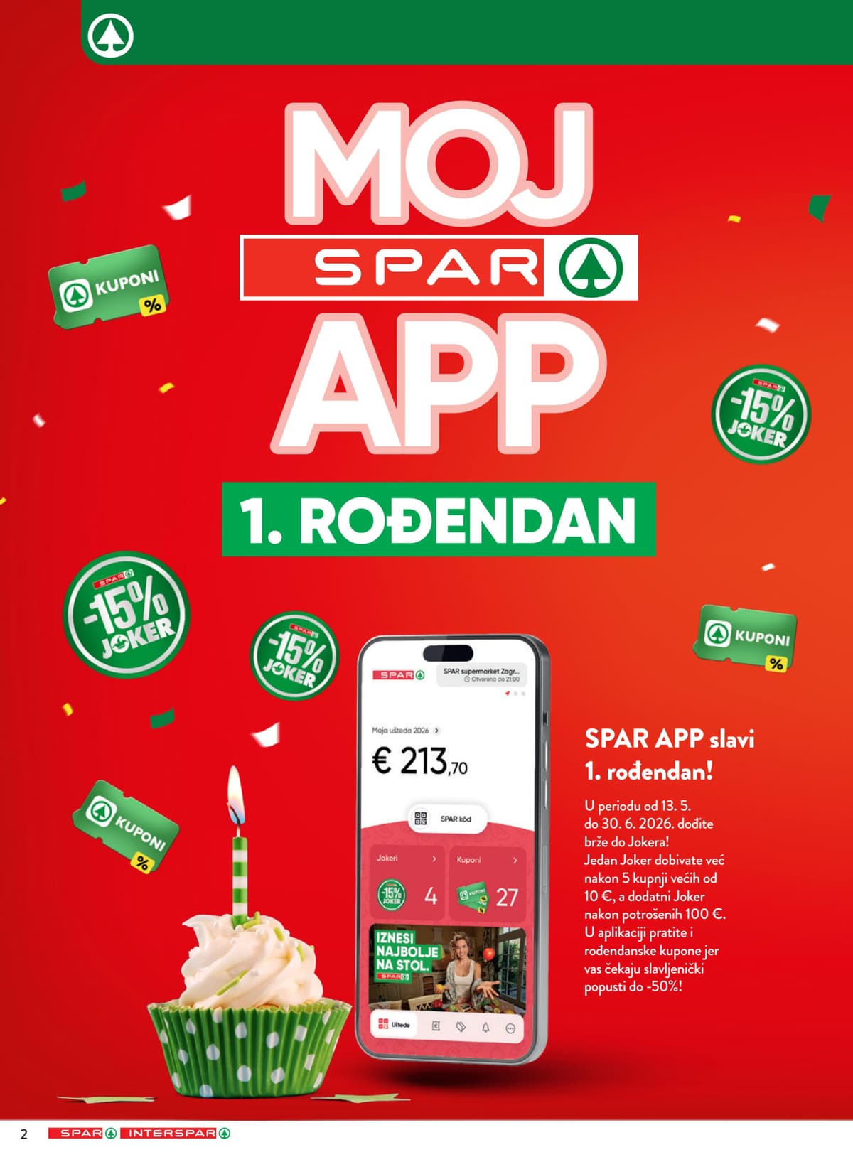 Stranica 2. Spar kataloga - Tjedna Akcija od 09.05.2026.