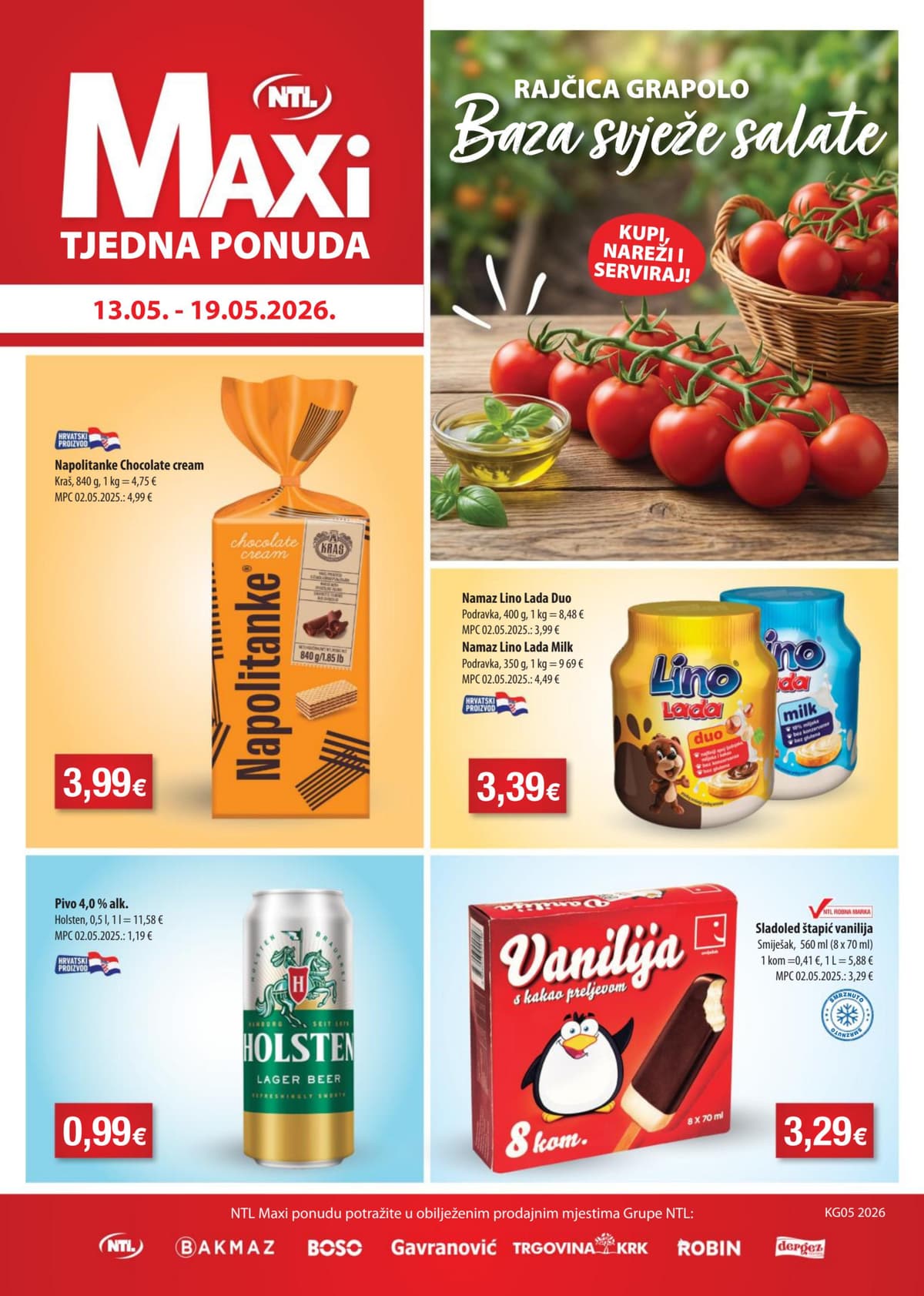 Stranica 1. NTL kataloga - Tjedna Akcija od 12.05.2026.