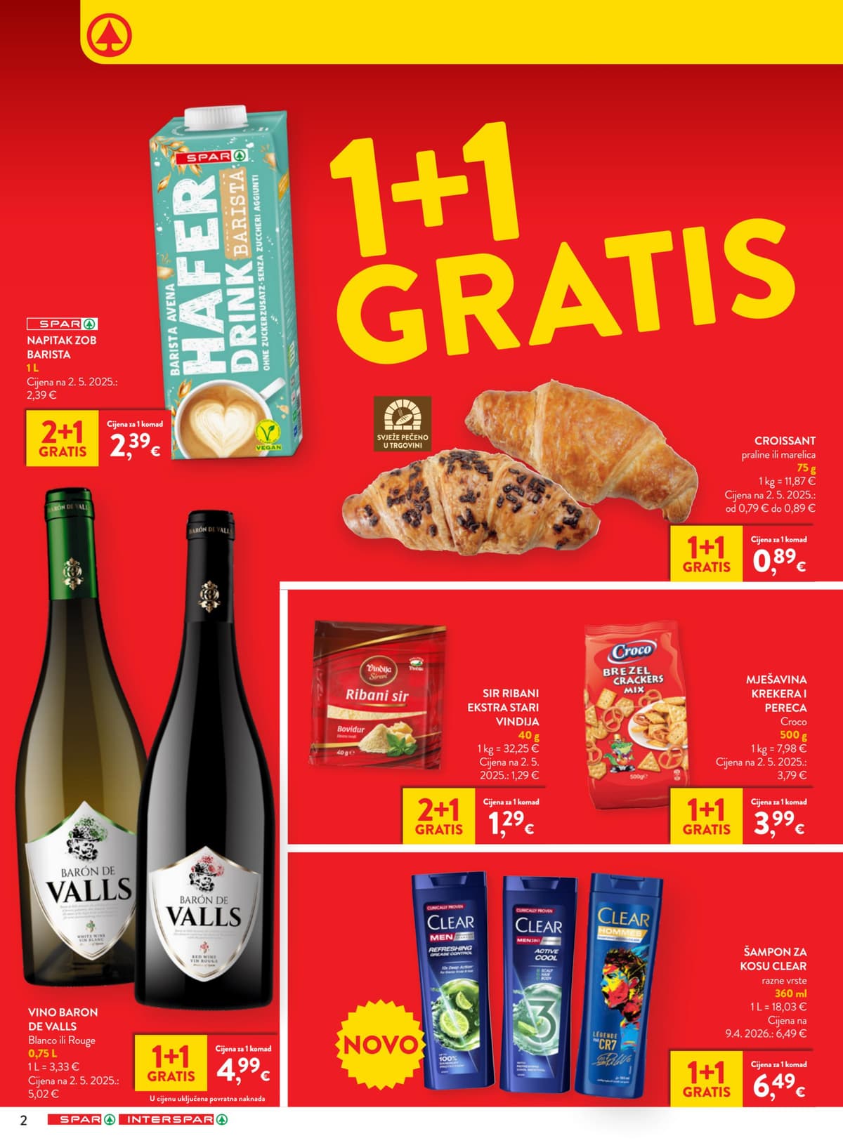 Stranica 2. Spar kataloga - Tjedna Akcija od 16.05.2026.