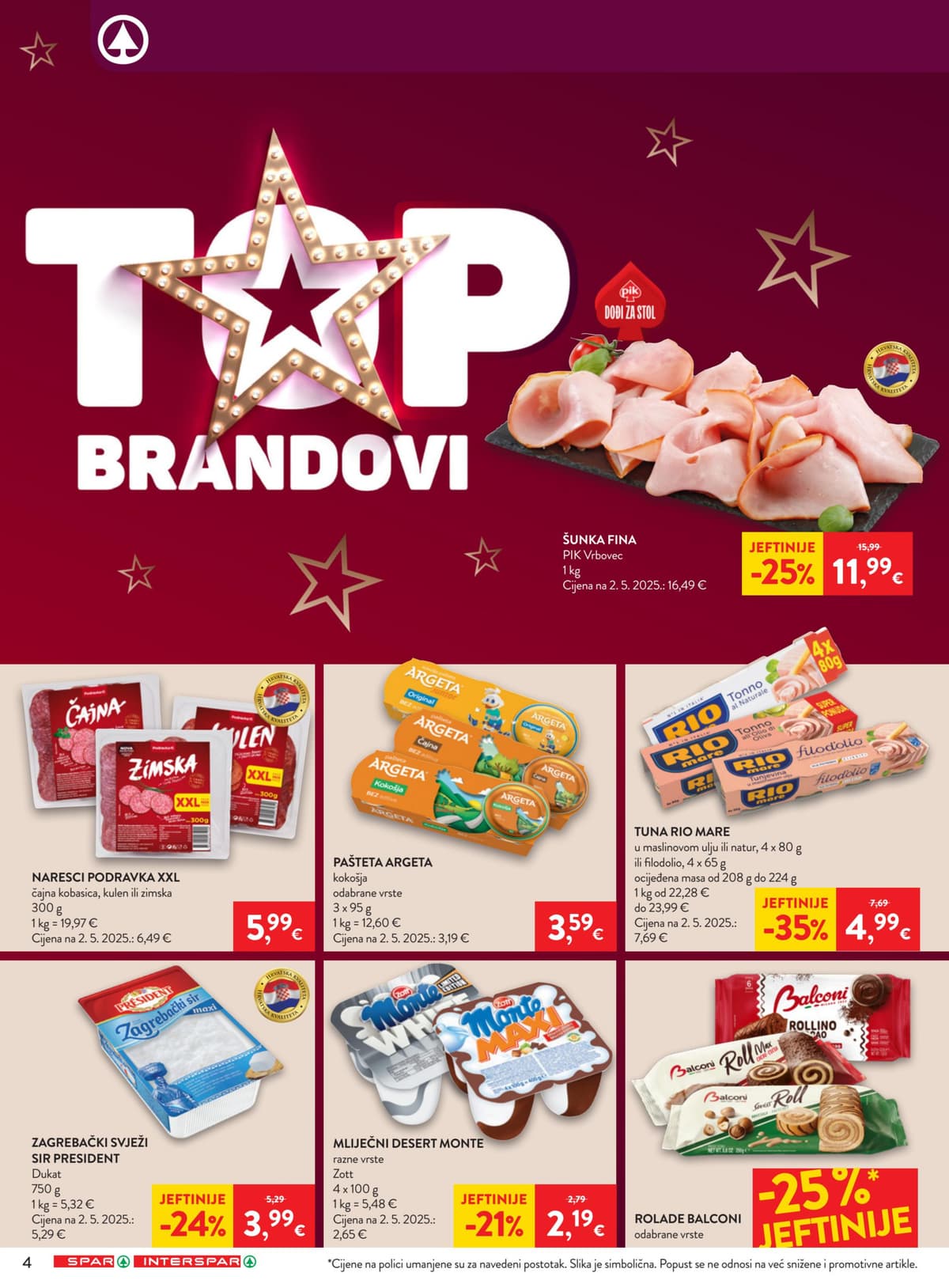 Stranica 4. Spar kataloga - Tjedna Akcija