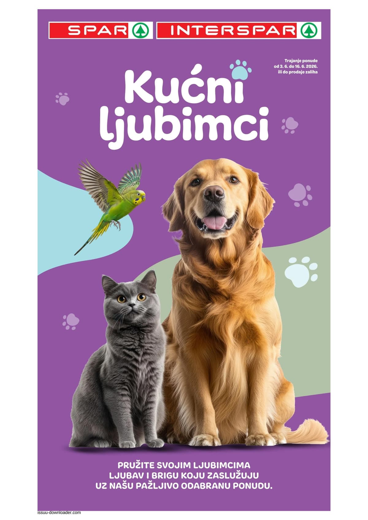 Stranica 1. Spar kataloga - Kućni Ljubimci od 30.05.2026.