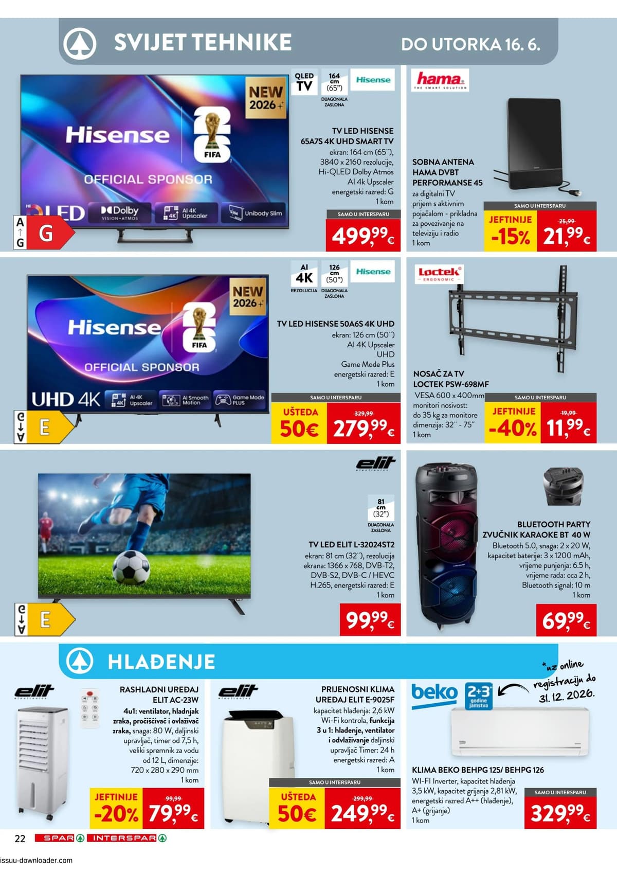 Stranica 36. Spar kataloga - Tjedna Akcija od 30.05.2026.