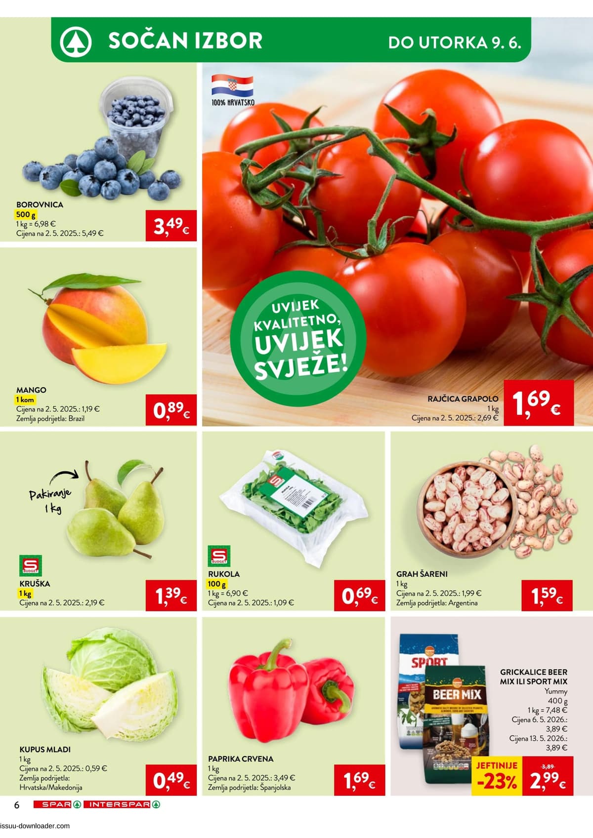 Stranica 8. Spar kataloga - Tjedna Akcija od 30.05.2026.