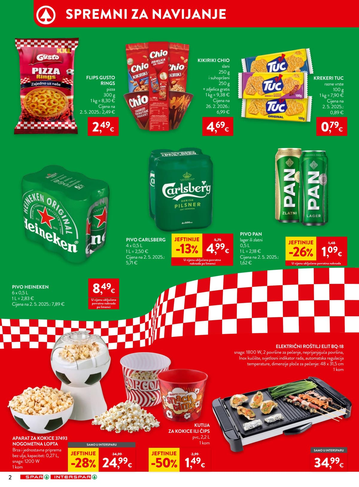 Stranica 2. Spar kataloga - Tjedna Akcija od 06.06.2026.