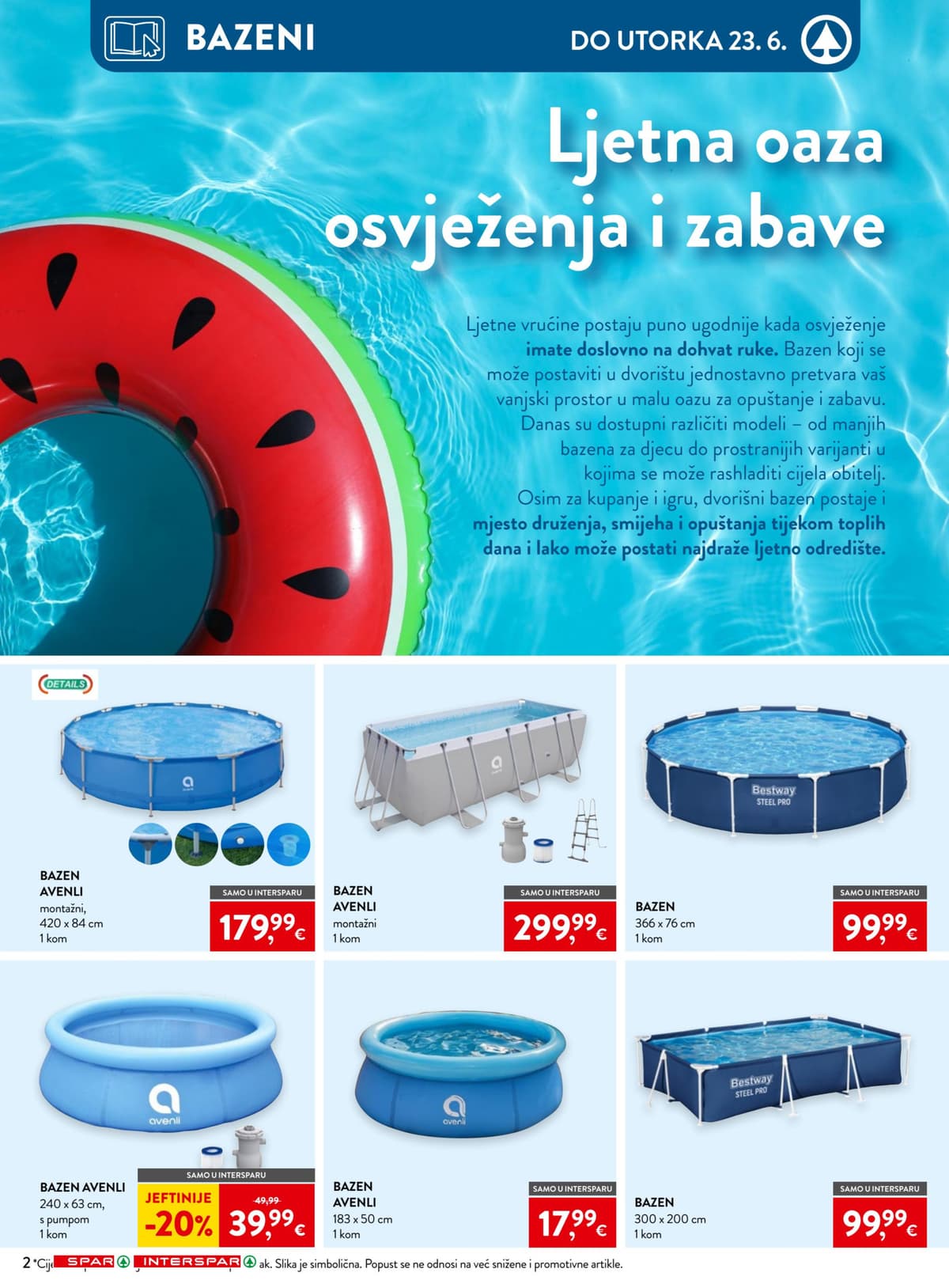 Stranica 35. Spar kataloga - Tjedna Akcija od 06.06.2026.